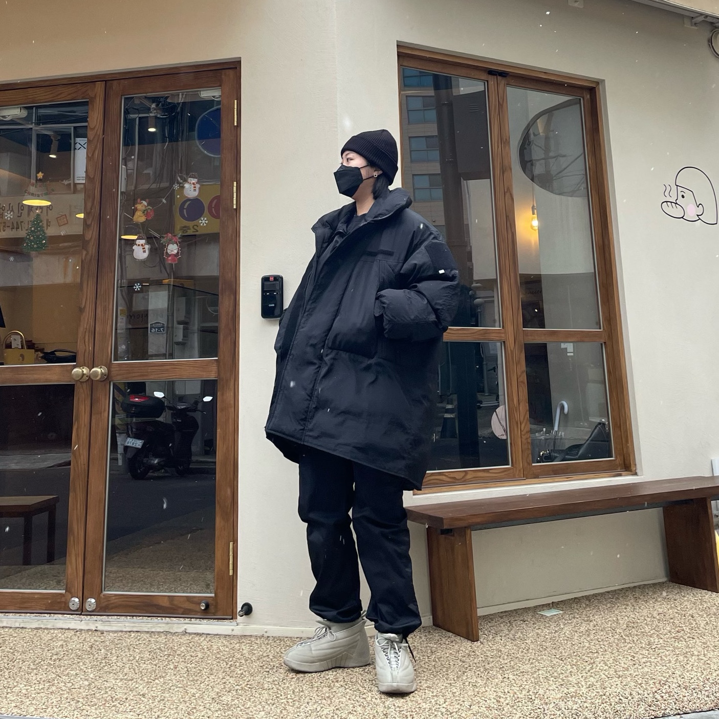 (W) Jordan 15 x Billie Eilish Retro SP Beige 착용 스타일