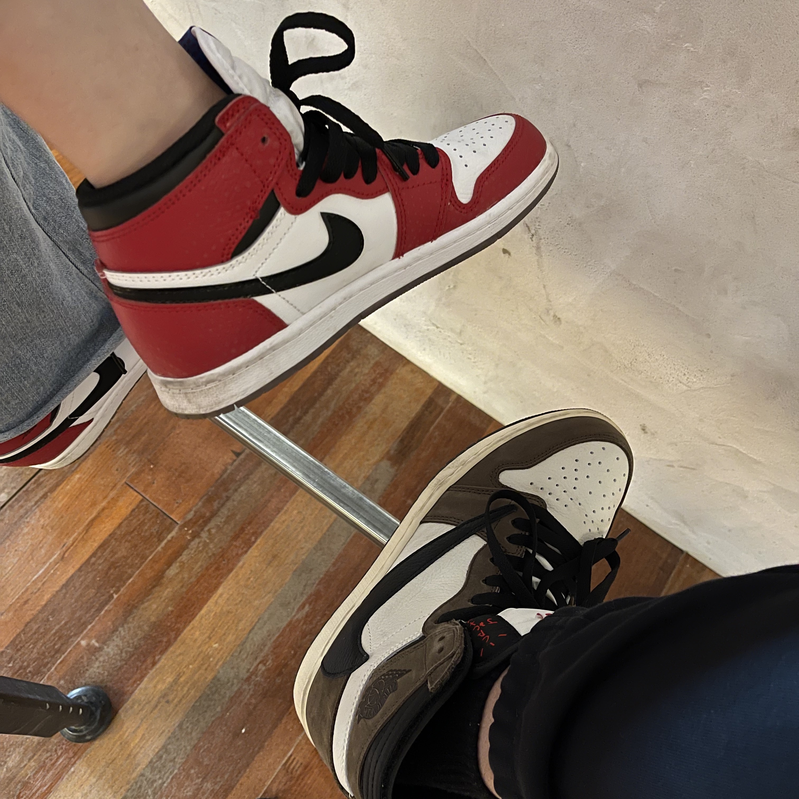 (PS) Jordan 1 Retro High Spider-Man Origin Story, Jordan 1 Retro High Spider-Man Origin Story 착용 스타일 - 1