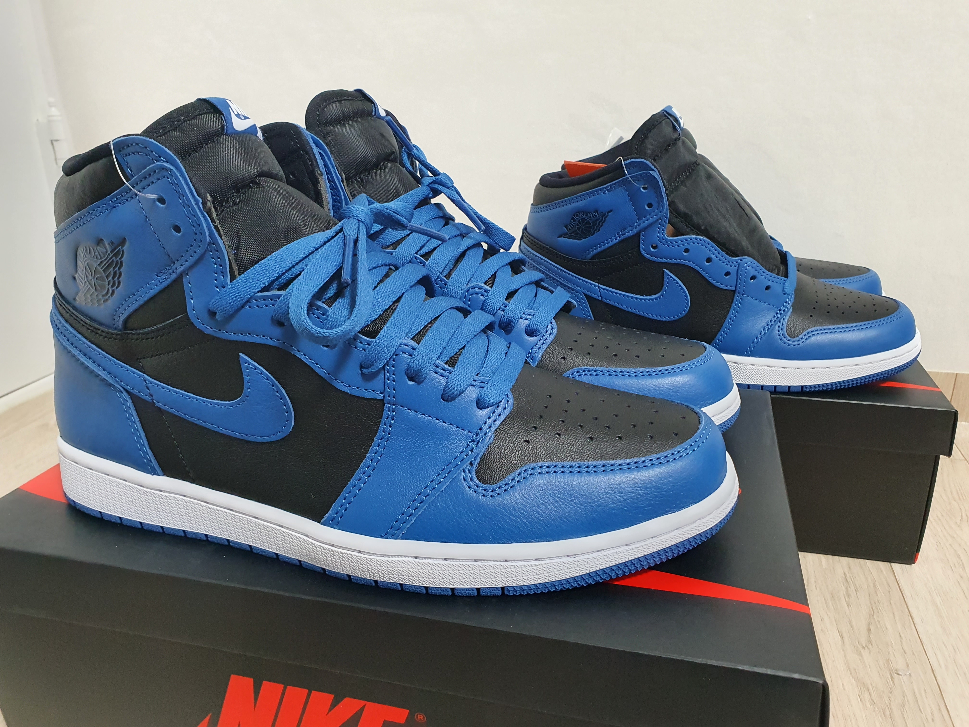 Jordan 1 Retro High OG Dark Marina Blue, (GS) Jordan 1 Retro High OG Dark Marina Blue 착용 스타일