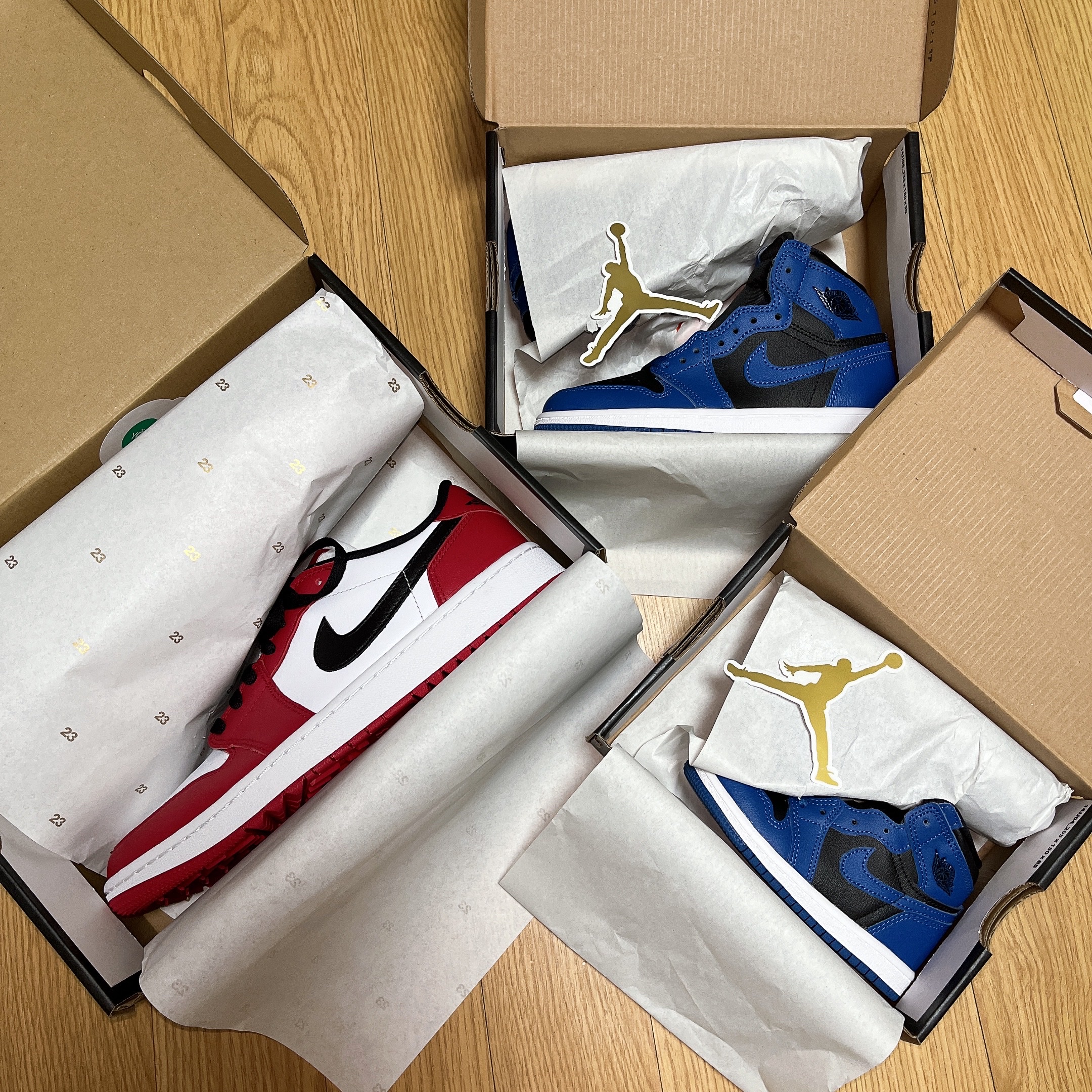 Jordan 1 Low Golf Chicago, (TD) Jordan 1 Retro High OG Dark Marina Blue 착용 스타일