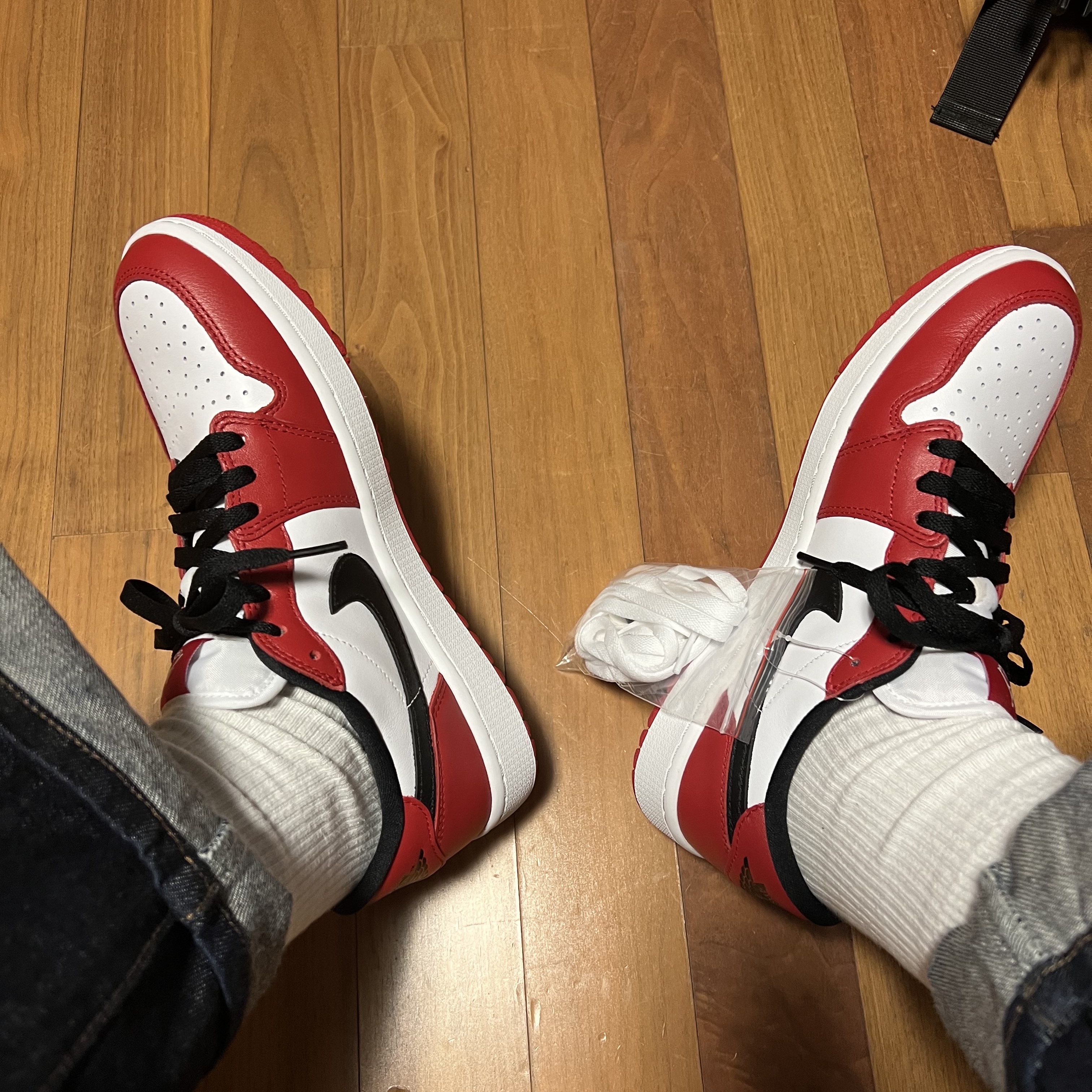 Jordan 1 Low Golf Chicago 착용 스타일