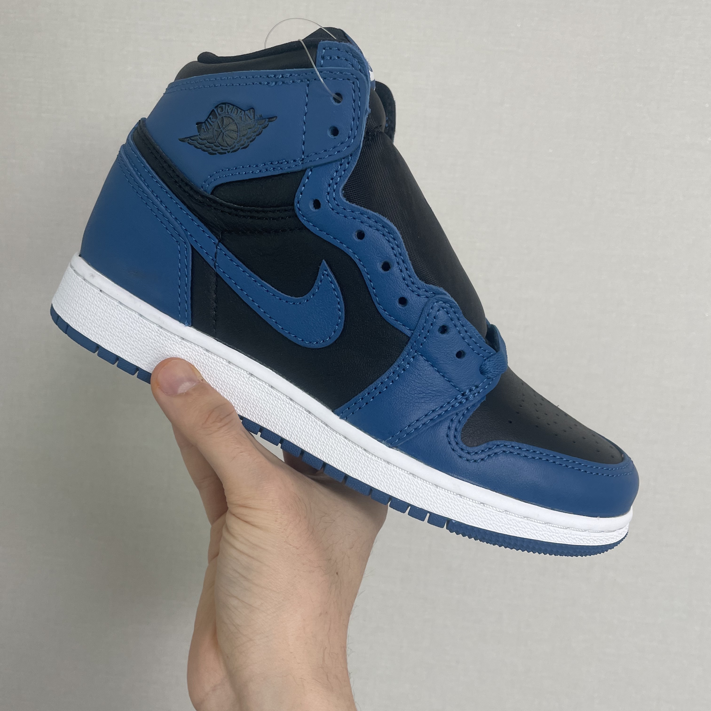 Jordan 1 Retro High OG Dark Marina Blue, (GS) Jordan 1 Retro High OG Dark Marina Blue 착용 스타일