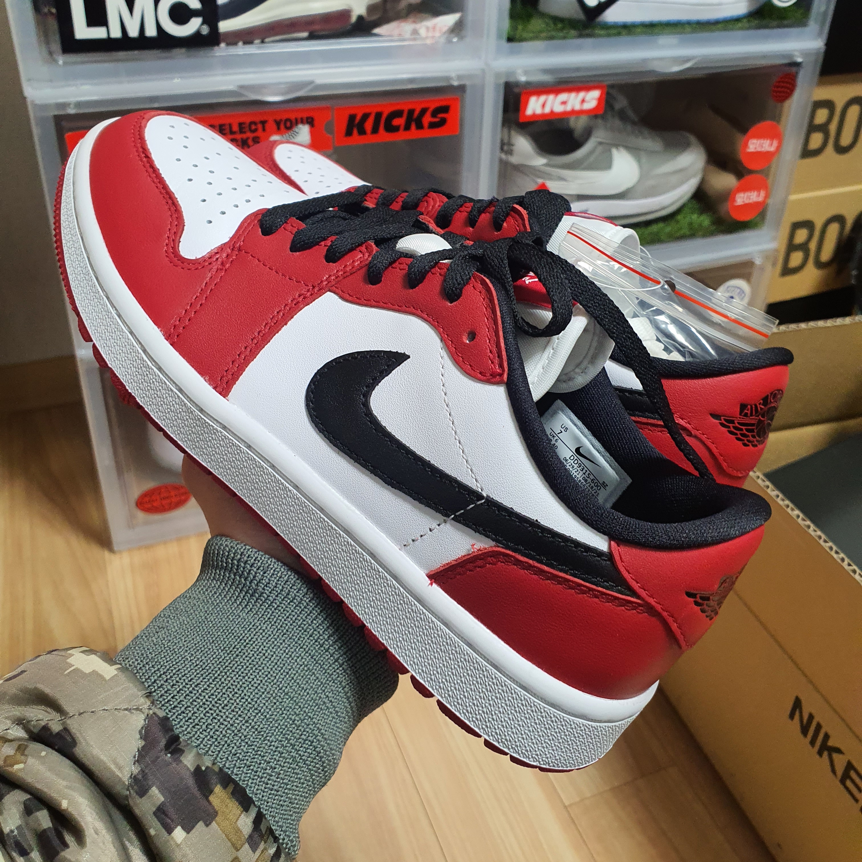 Jordan 1 Low Golf Chicago 착용 스타일