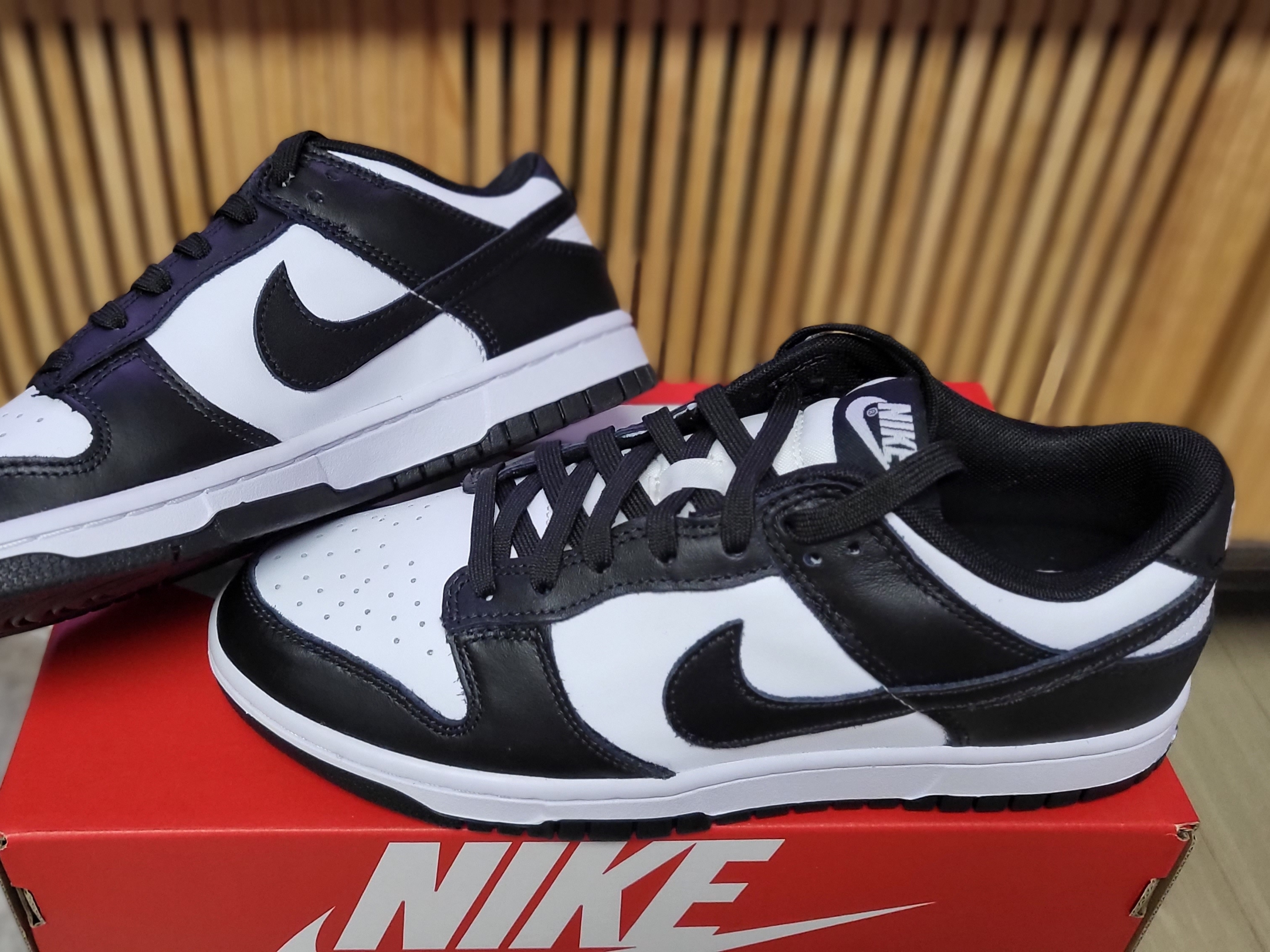 Nike Dunk Low Retro Black 착용 스타일 - 4