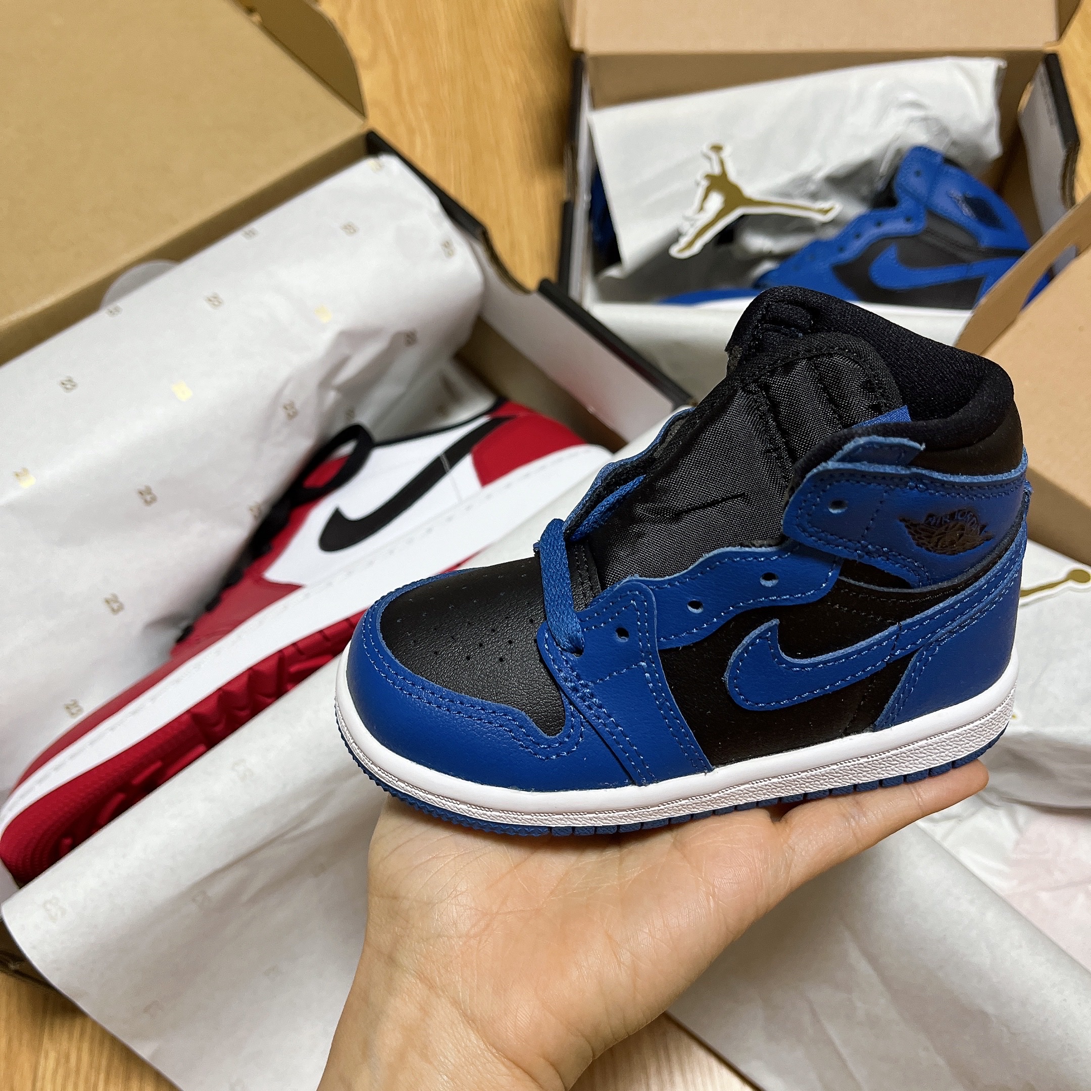 (TD) Jordan 1 Retro High OG Dark Marina Blue 착용 스타일