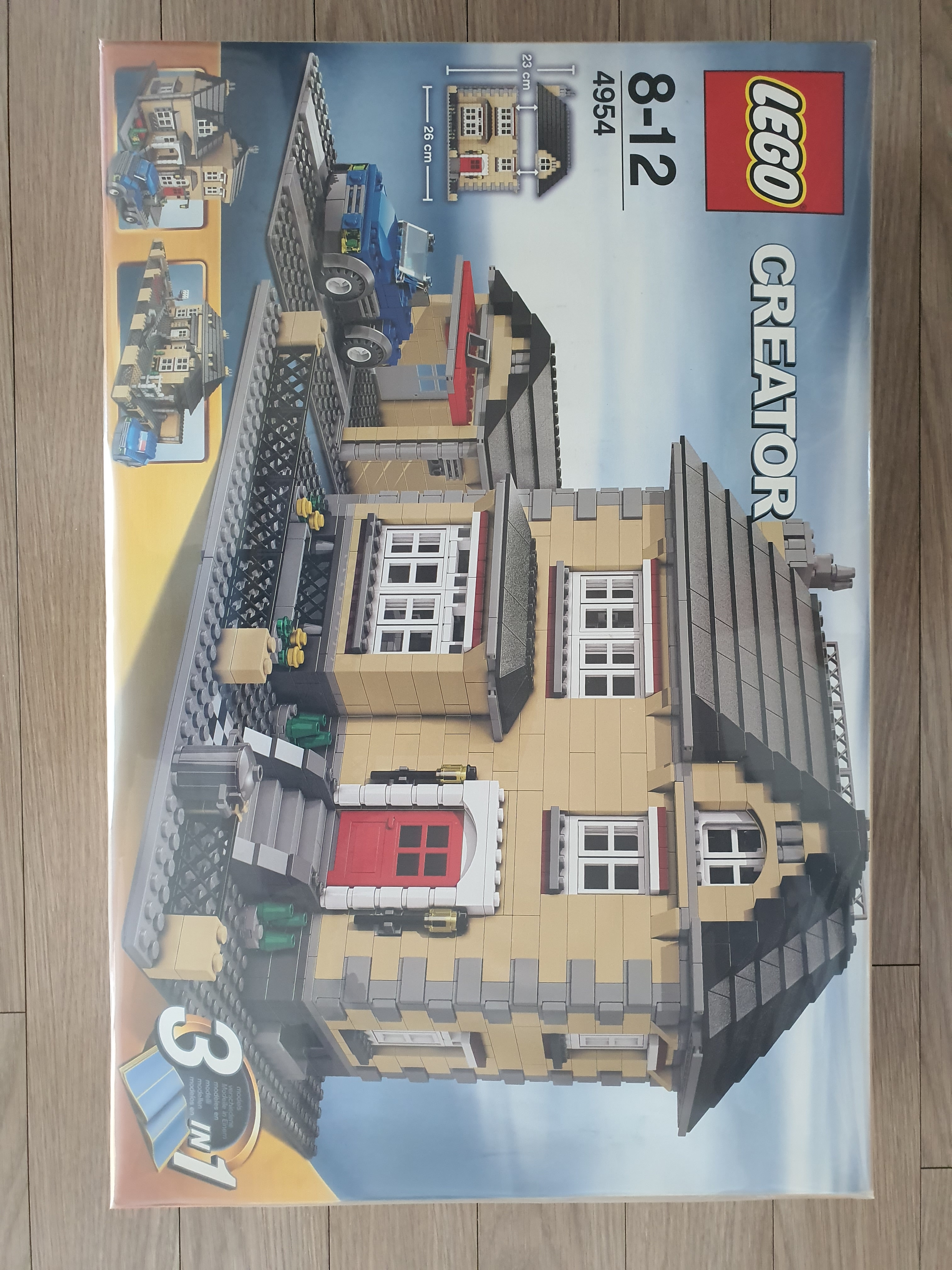 Lego Model Townhouse 착용 스타일 - 1