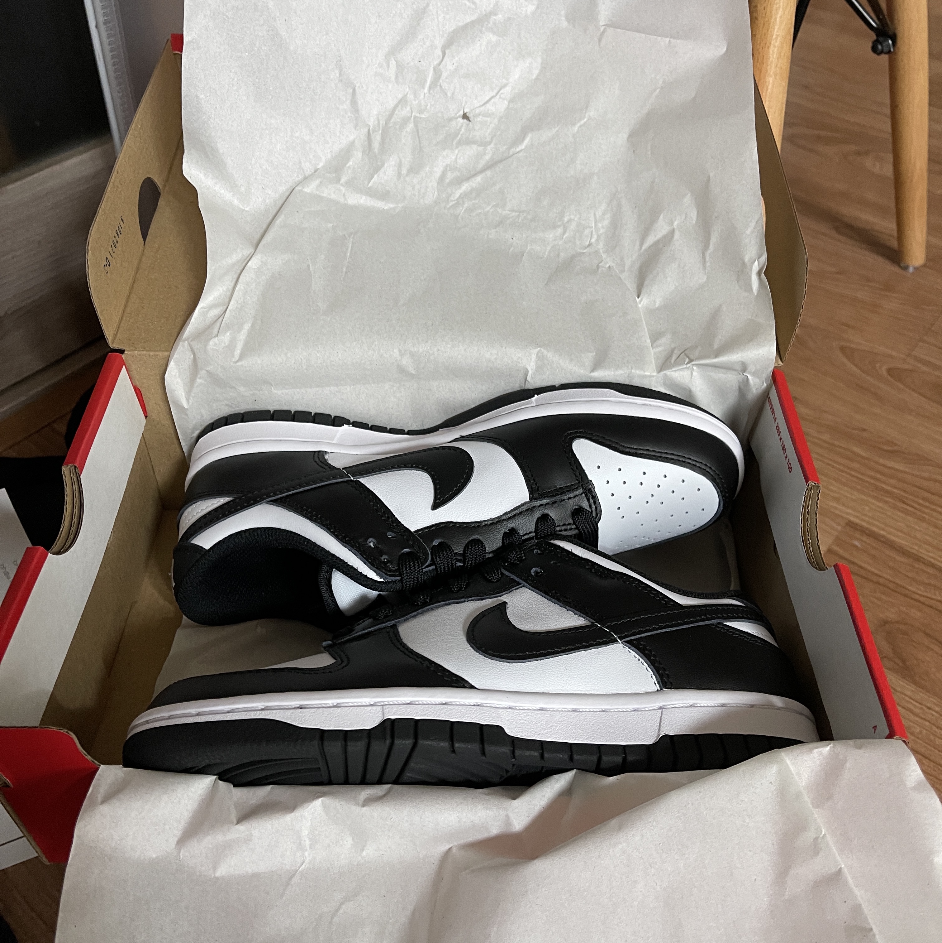 (W) Nike Dunk Low Black 착용 스타일