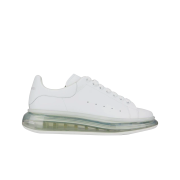 Alexander McQueen Oversized Sneakers Clear Sole White