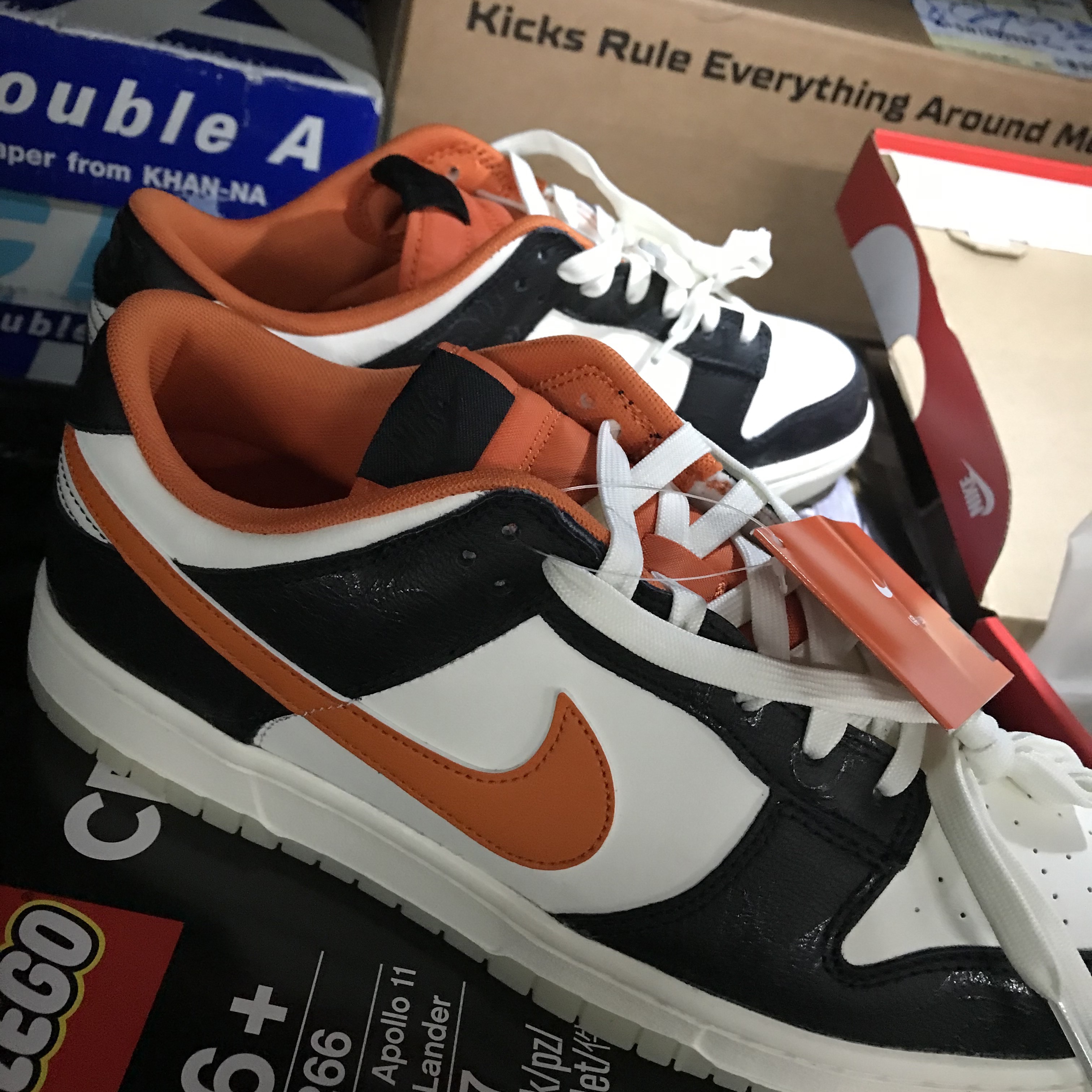 Nike Dunk Low Retro PRM Halloween 착용 스타일 - 2