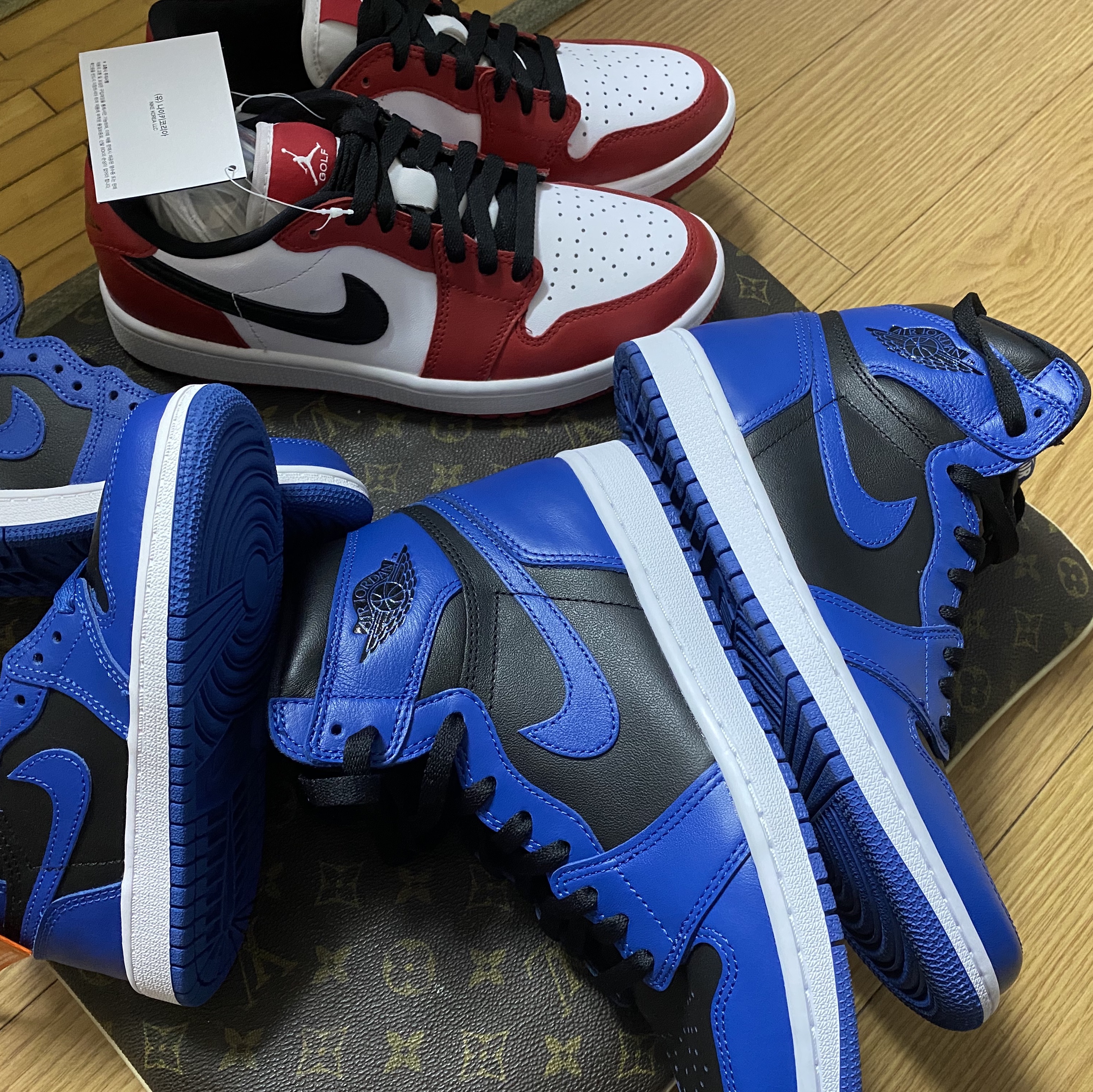 Jordan 1 Low Golf Chicago 착용 스타일 - 1