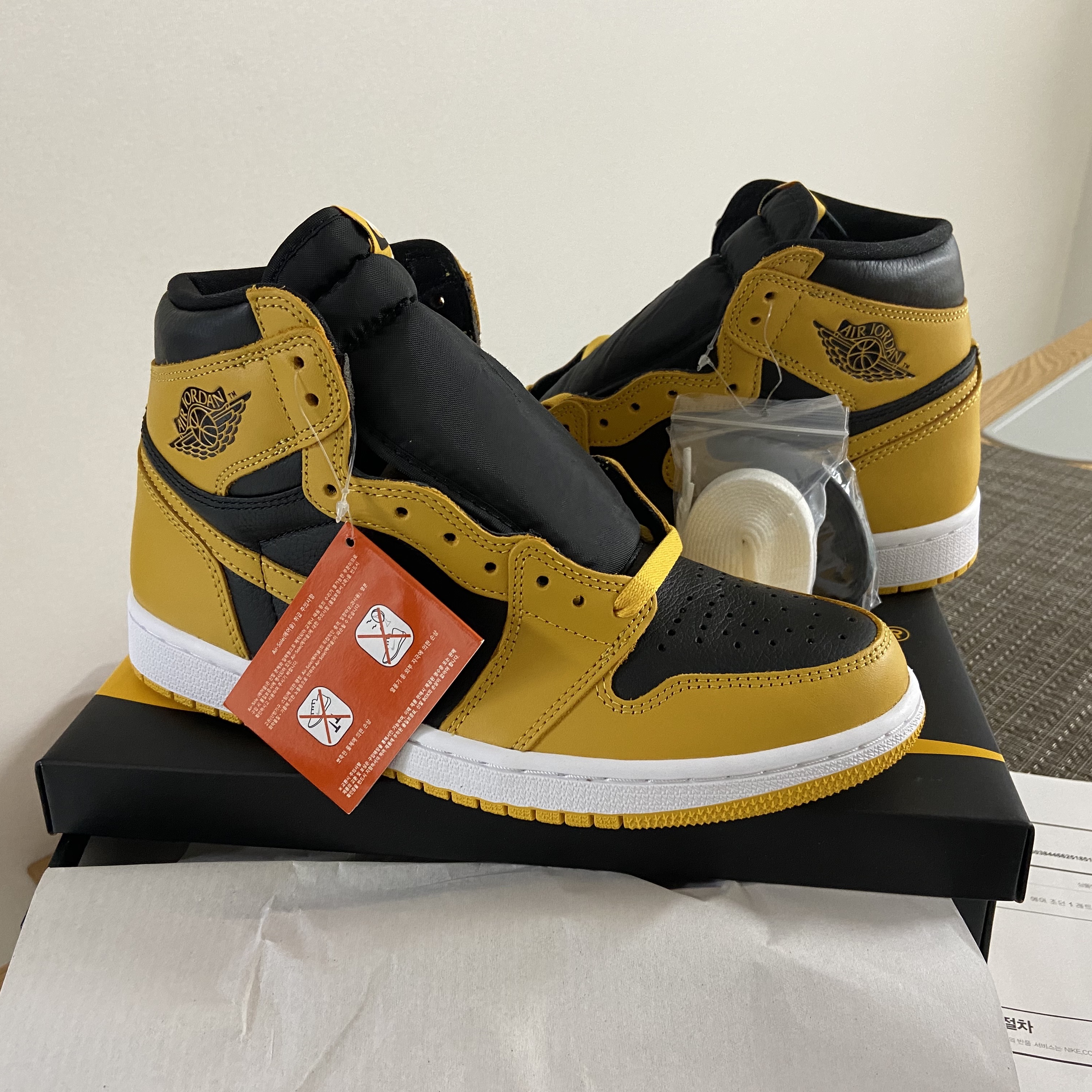 Jordan 1 Retro High OG Pollen 착용 스타일