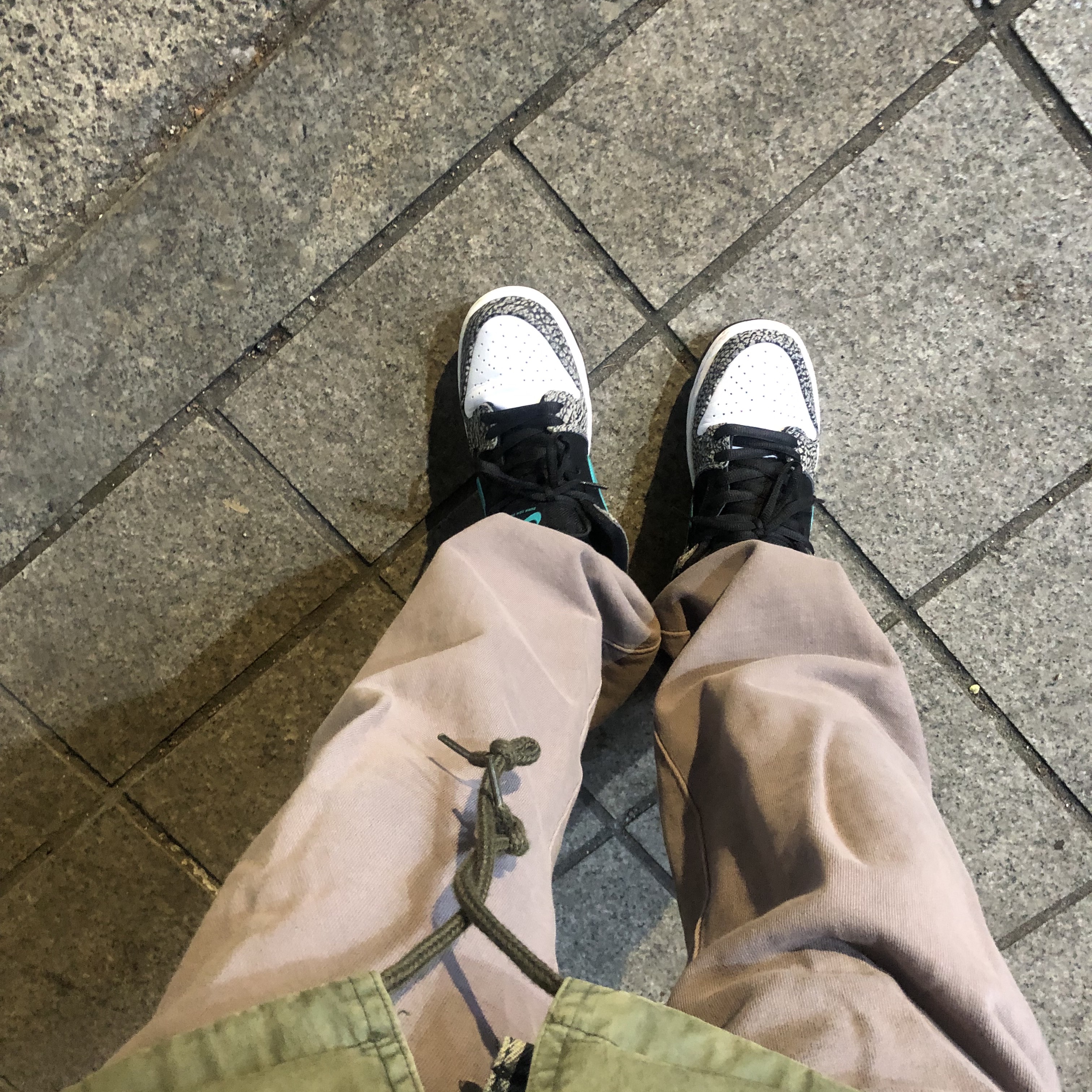 Nike SB Dunk Low Pro Clear Jade 착용 스타일