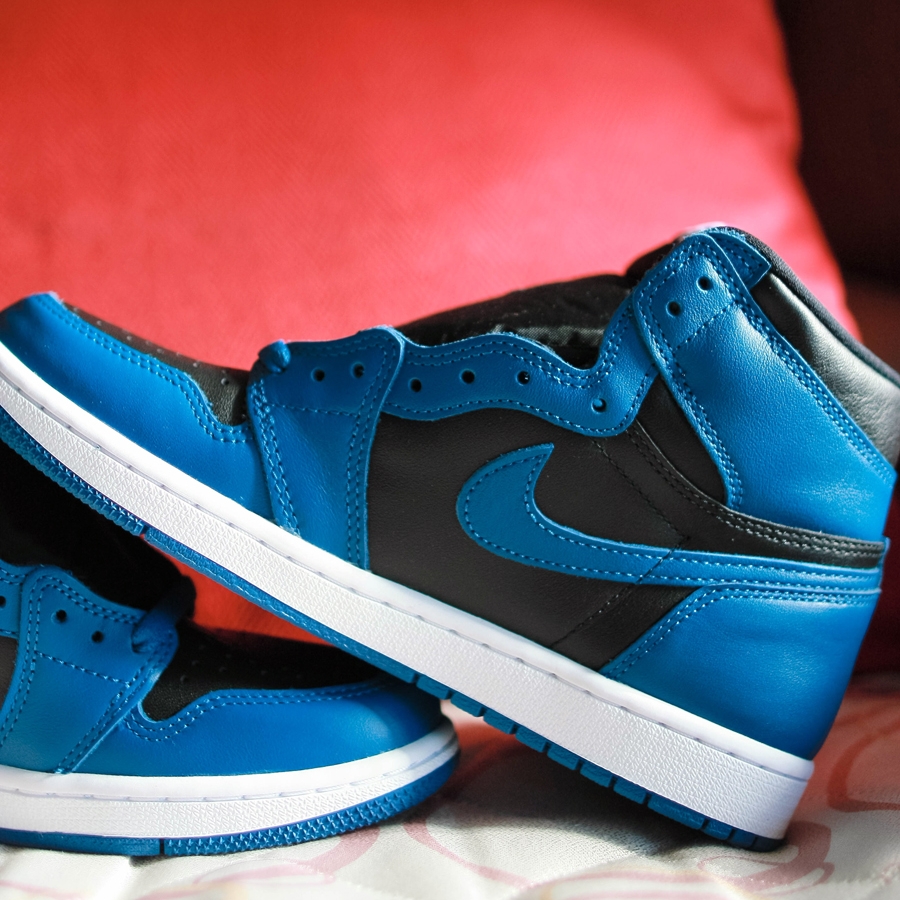 Jordan 1 Retro High OG Dark Marina Blue 착용 스타일 - 2