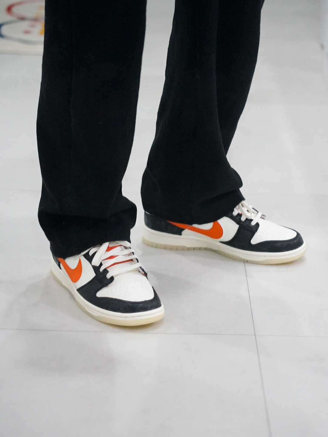 Nike Dunk Low Retro PRM Halloween 착용 스타일 - 1