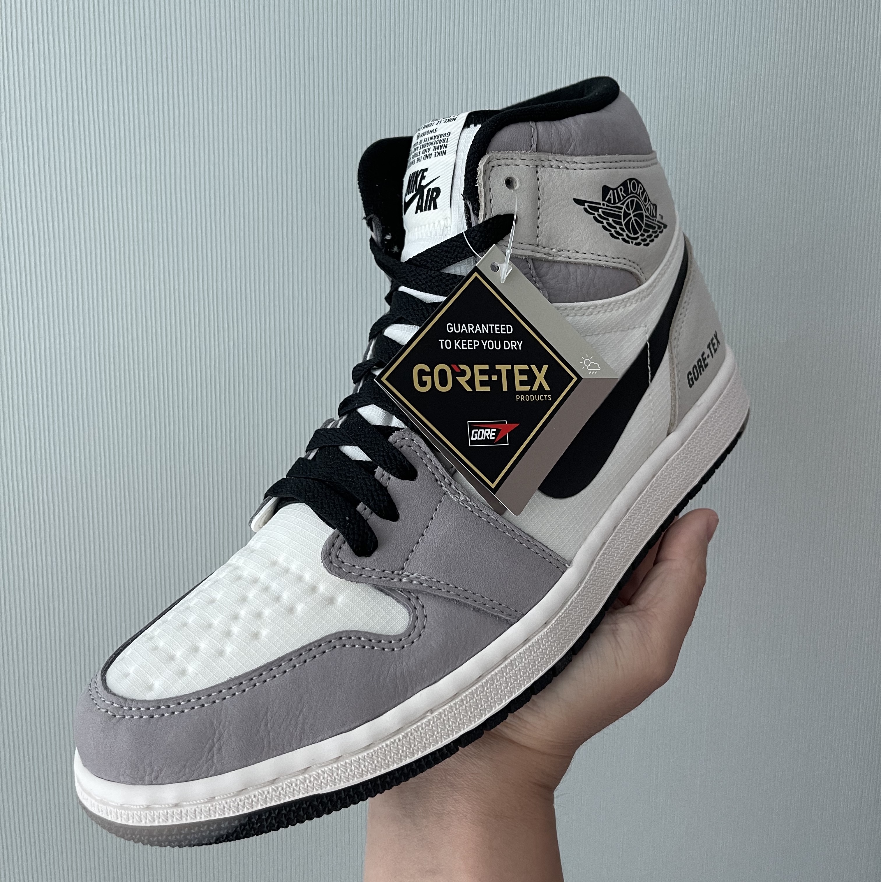 Jordan 1 Element Gore-Tex Sail 착용 스타일 - 4