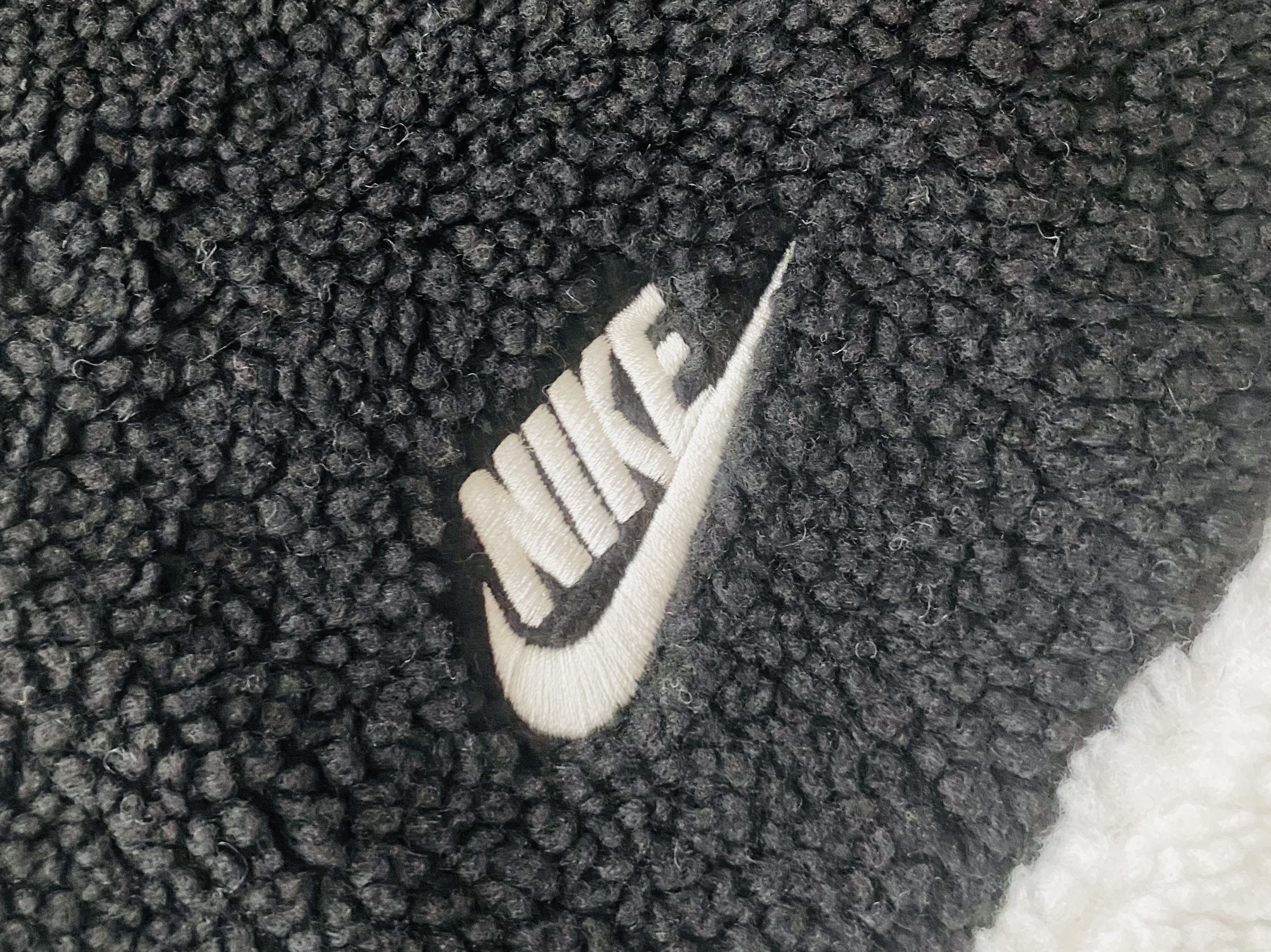 Nike Big Swoosh Full Zip Jacket Black Sail, Nike Big Swoosh Full Zip Jacket Light Soft Pink Pink Oxford 착용 스타일 - 3