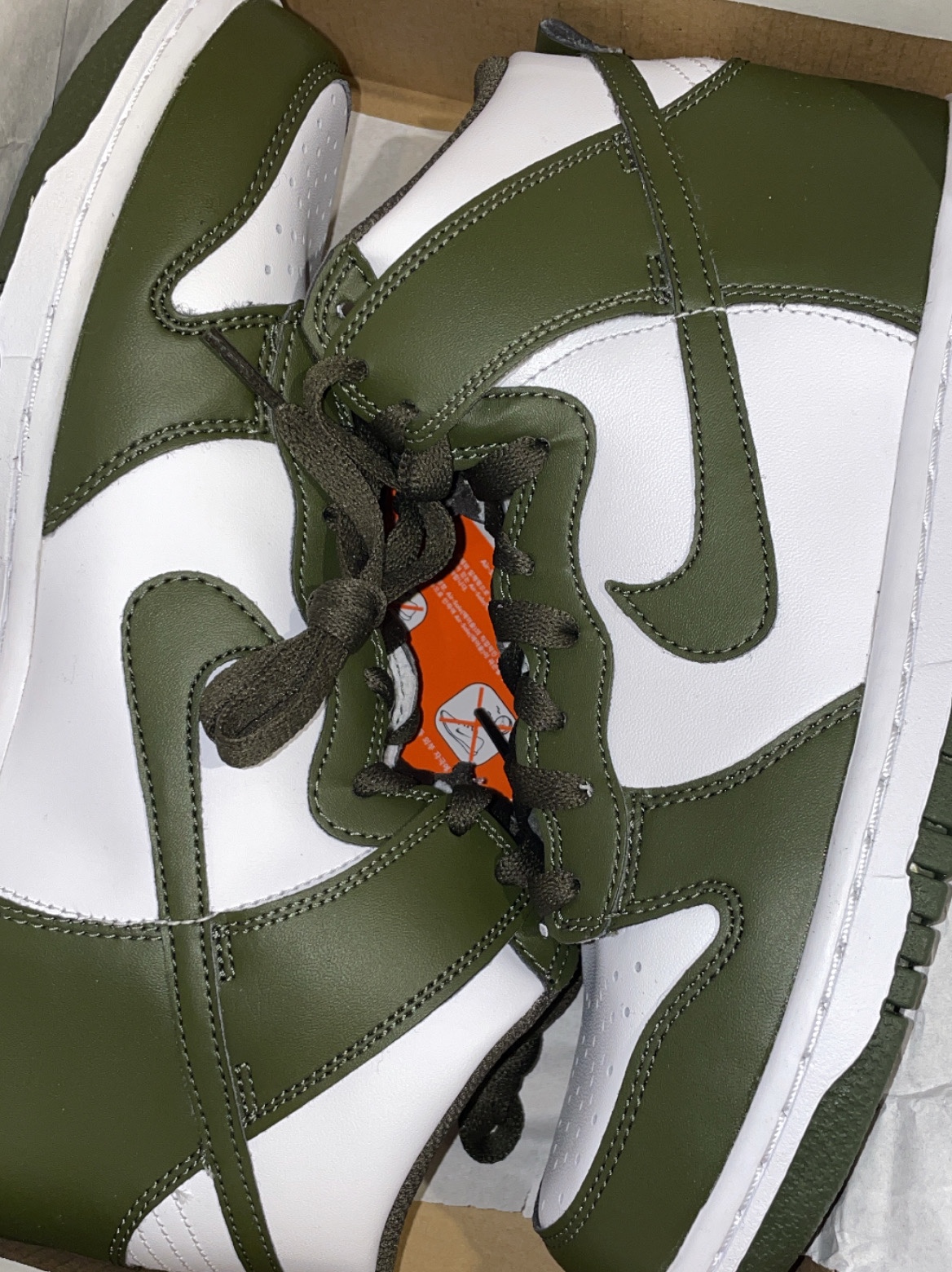 (GS) Nike Dunk High Cargo Khaki 착용 스타일