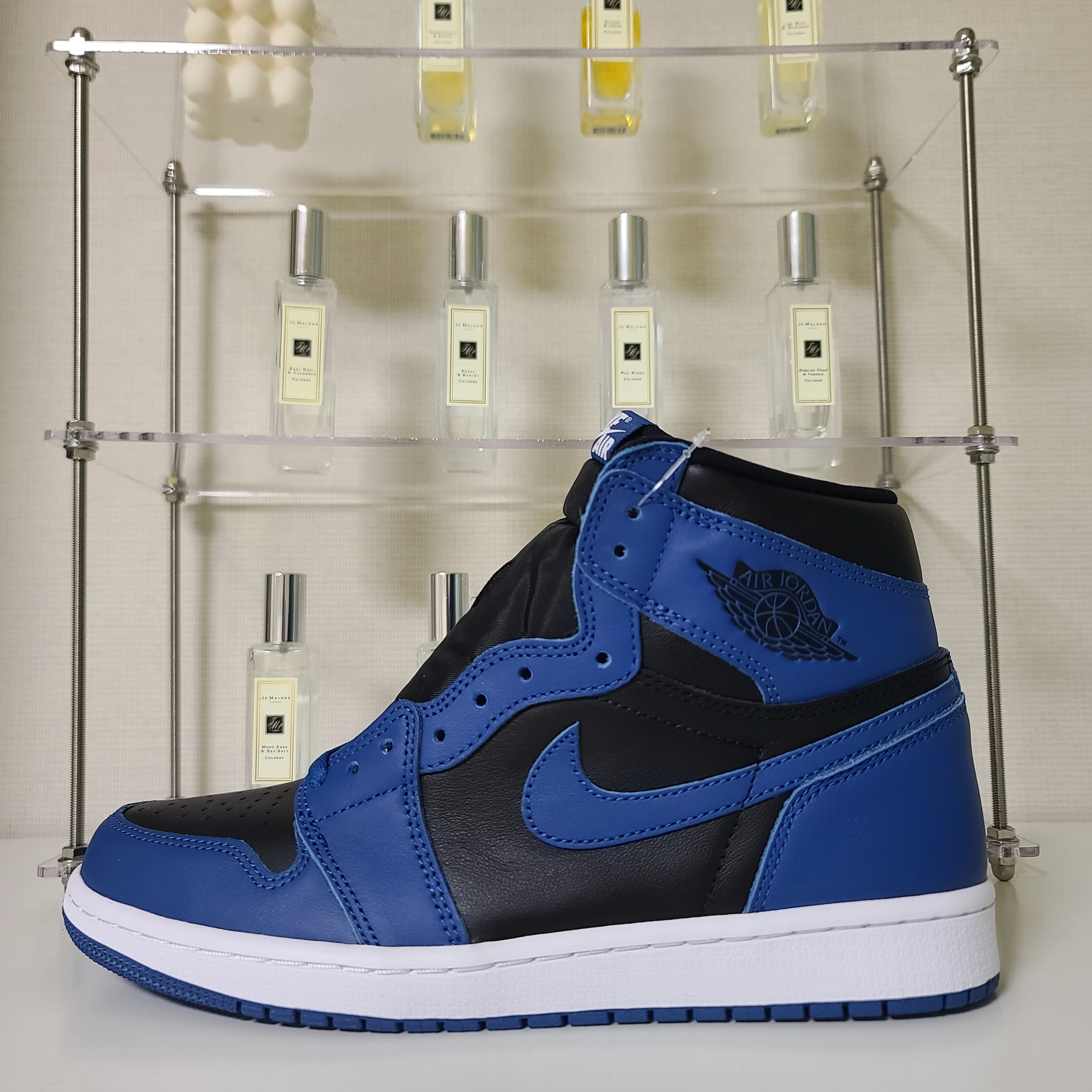Jordan 1 Retro High OG Dark Marina Blue, (GS) Jordan 1 Retro High OG Dark Marina Blue 착용 스타일 - 1