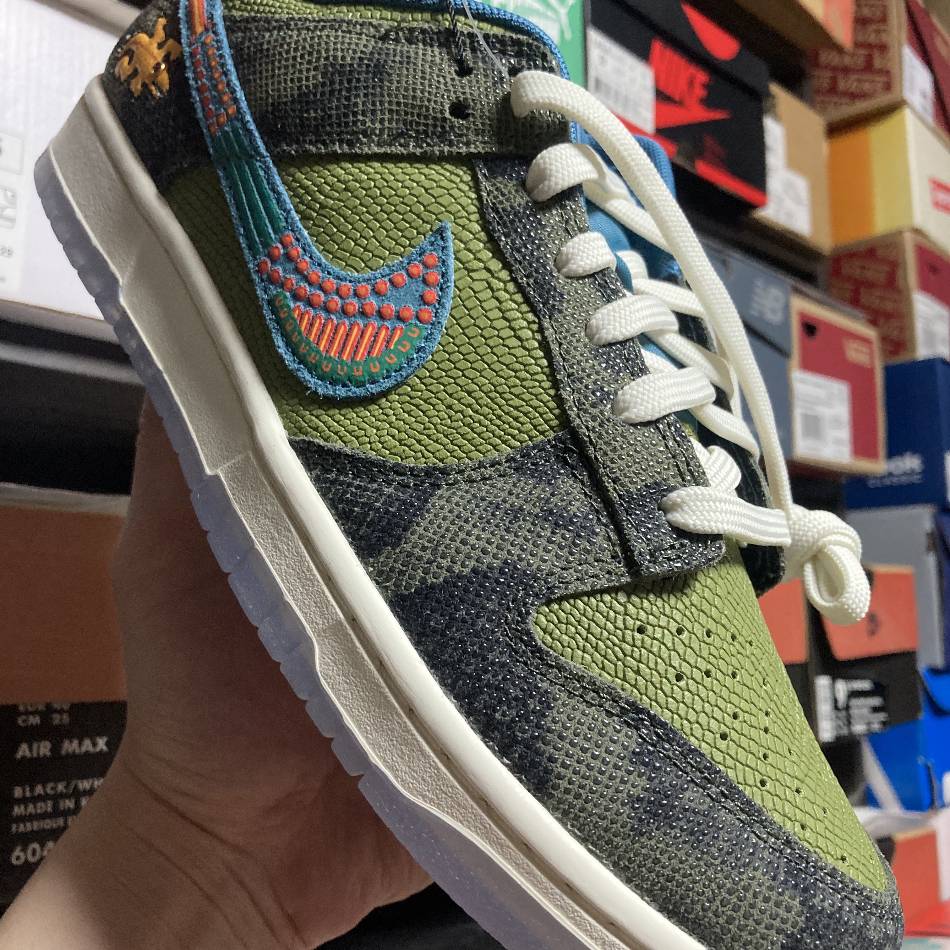 Nike Dunk Low Premium Siempre Familia 착용 스타일 - 1