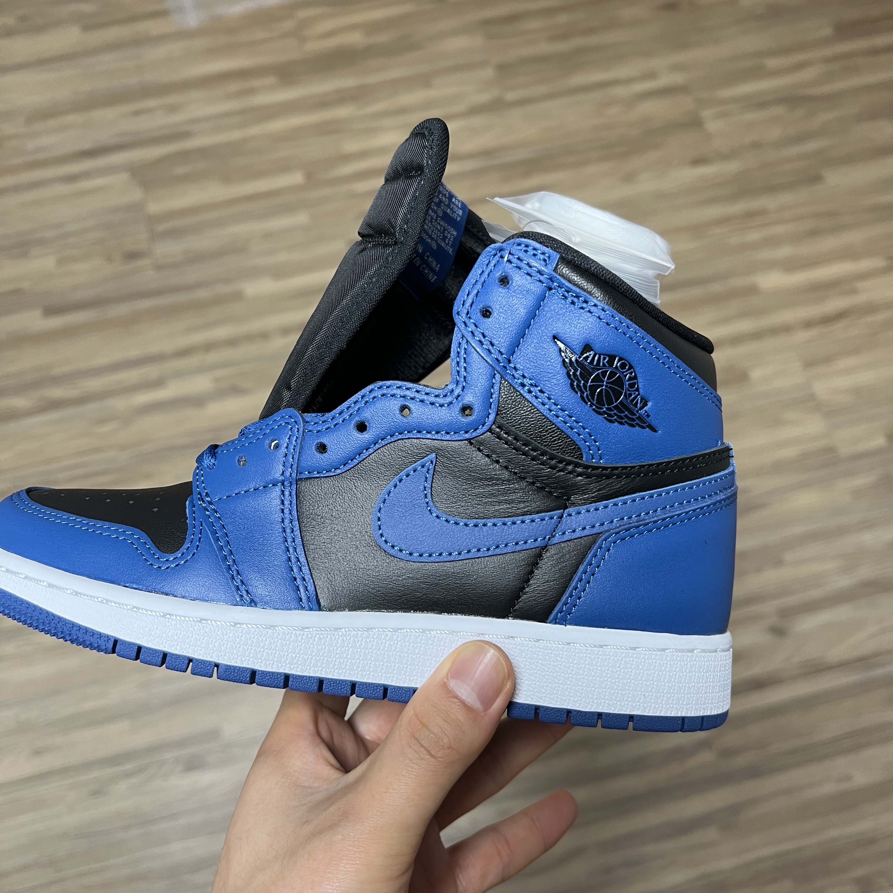 (GS) Jordan 1 Retro High OG Dark Marina Blue 착용 스타일 - 2