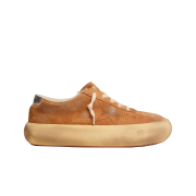 (W) Golden Goose Space-Star Shearling Lining Suede Tobacco