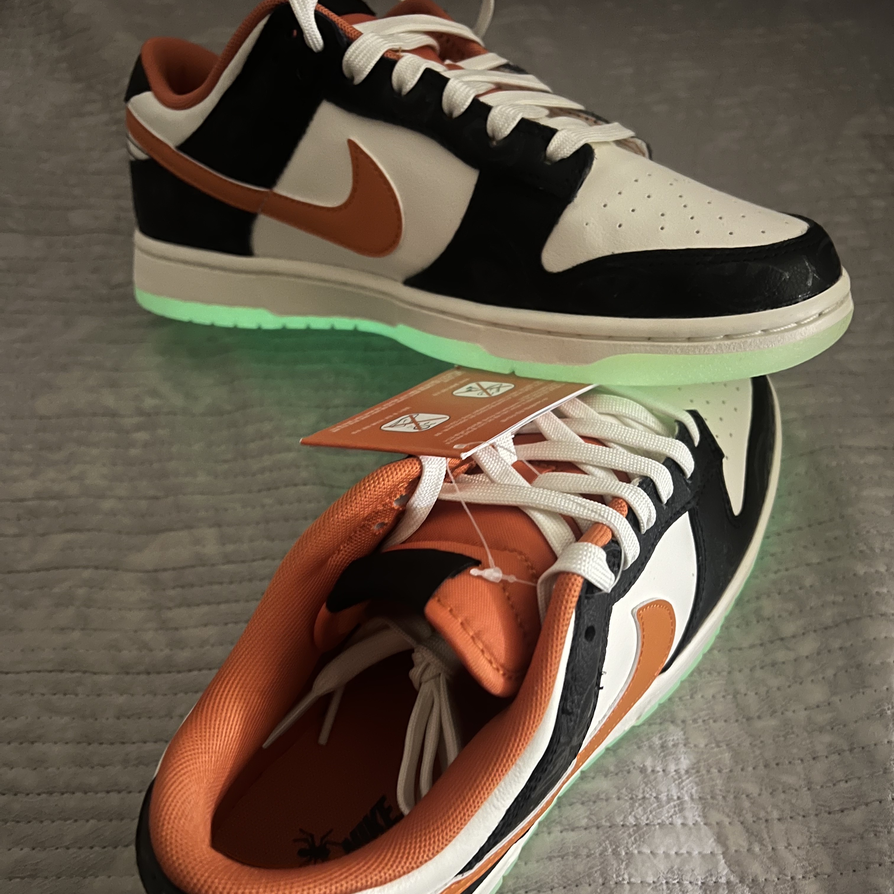 Nike Dunk Low Retro PRM Halloween 착용 스타일 - 1