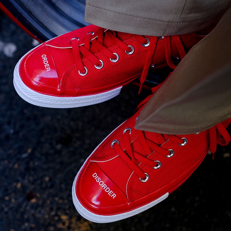 Converse x Undercover Chuck 70 Ox Red 착용 스타일 - 2