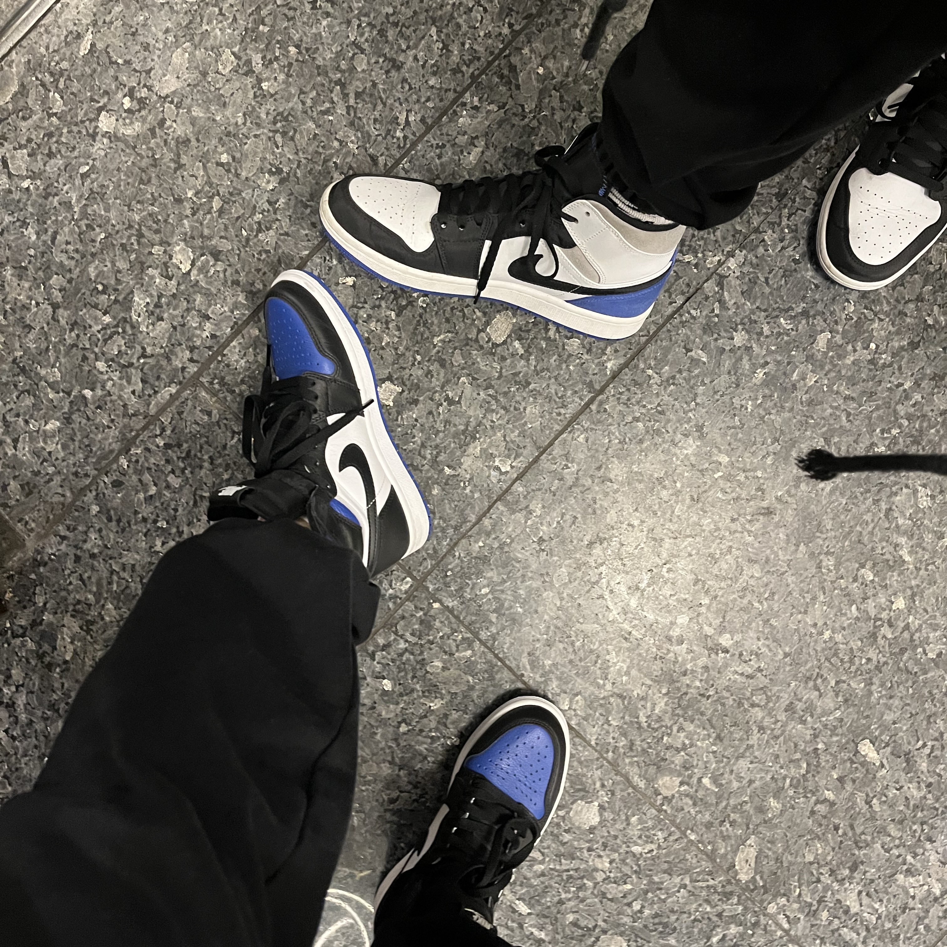 Jordan 1 Retro High OG Royal Toe 착용 스타일