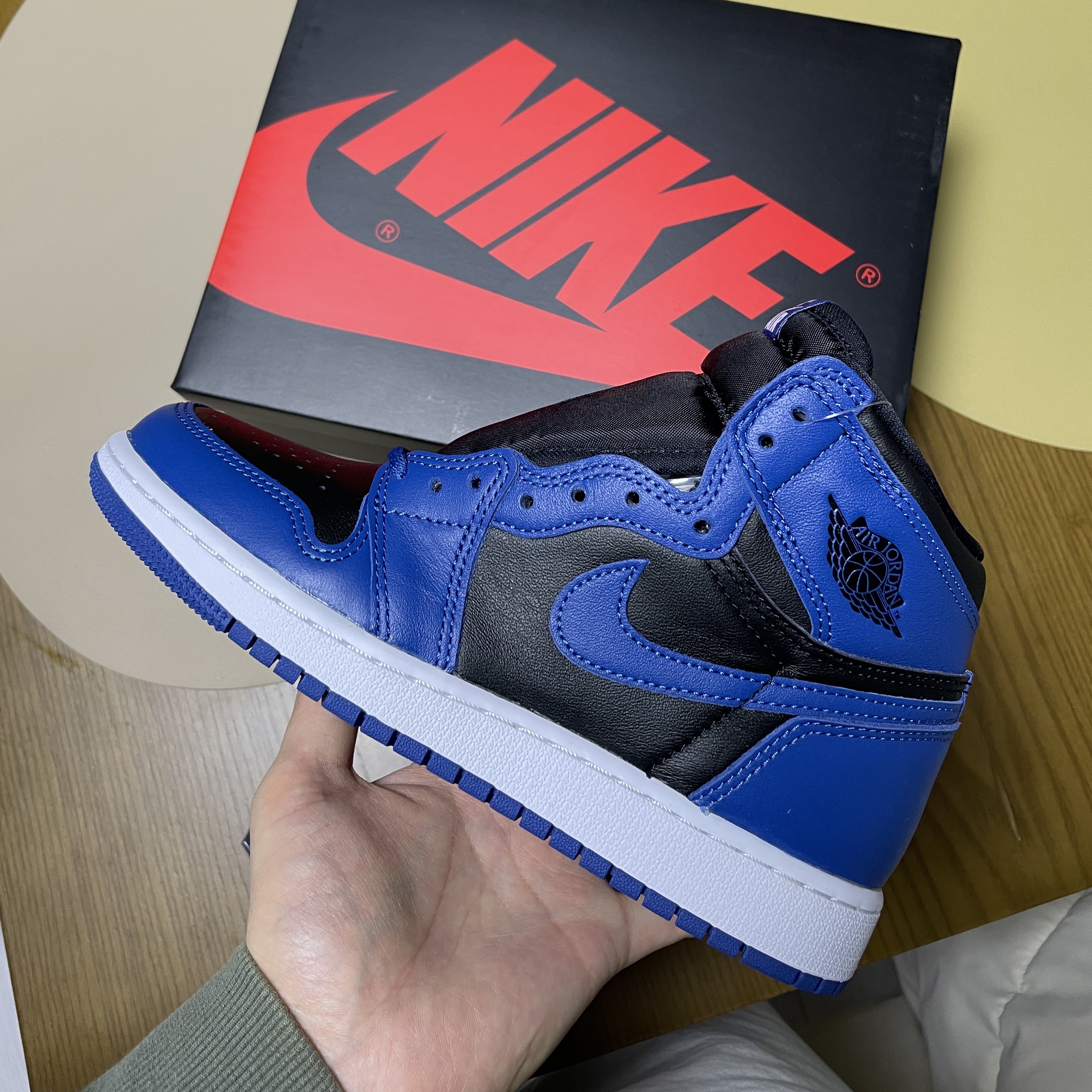 (GS) Jordan 1 Retro High OG Dark Marina Blue 착용 스타일