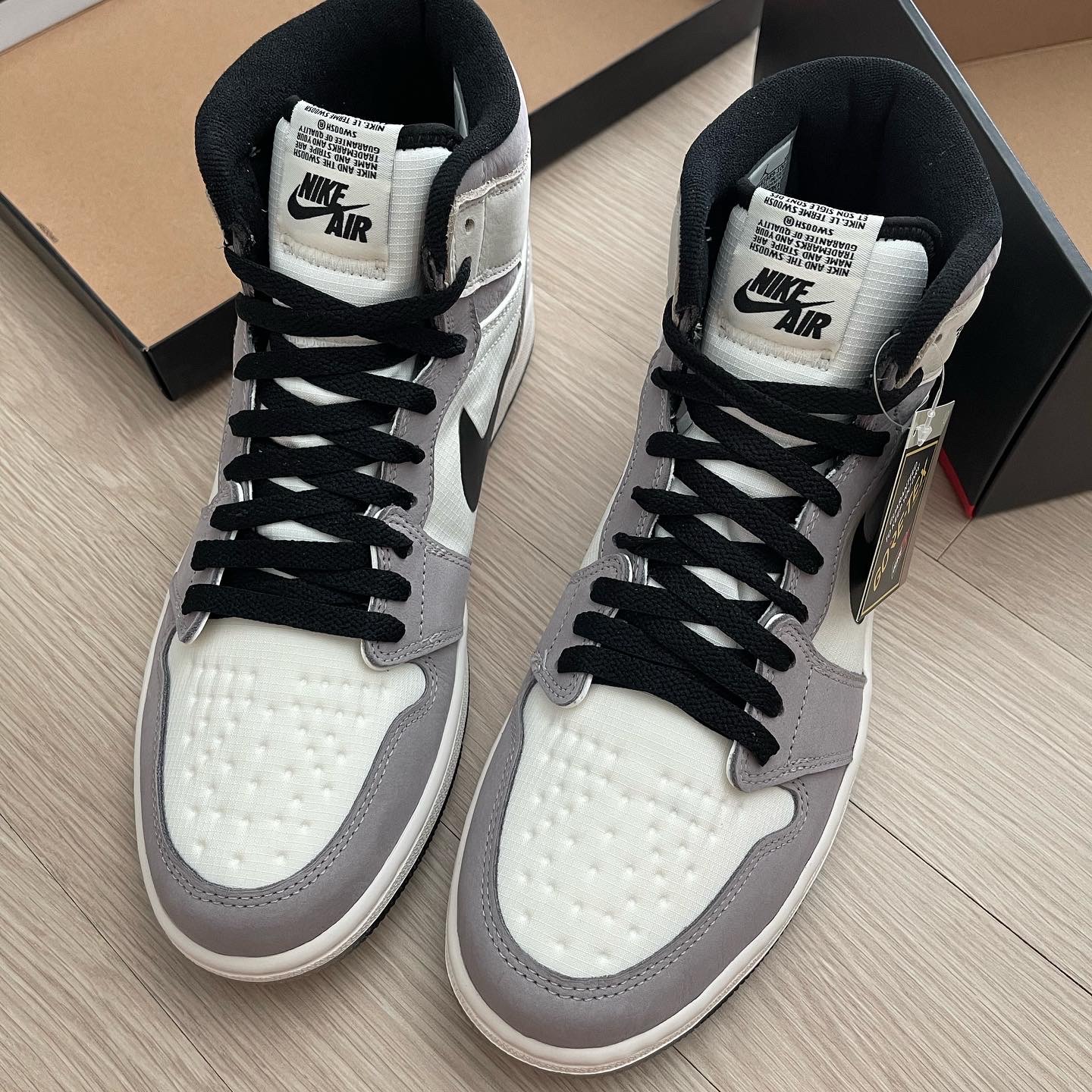 Jordan 1 Element Gore-Tex Sail 착용 스타일 - 1