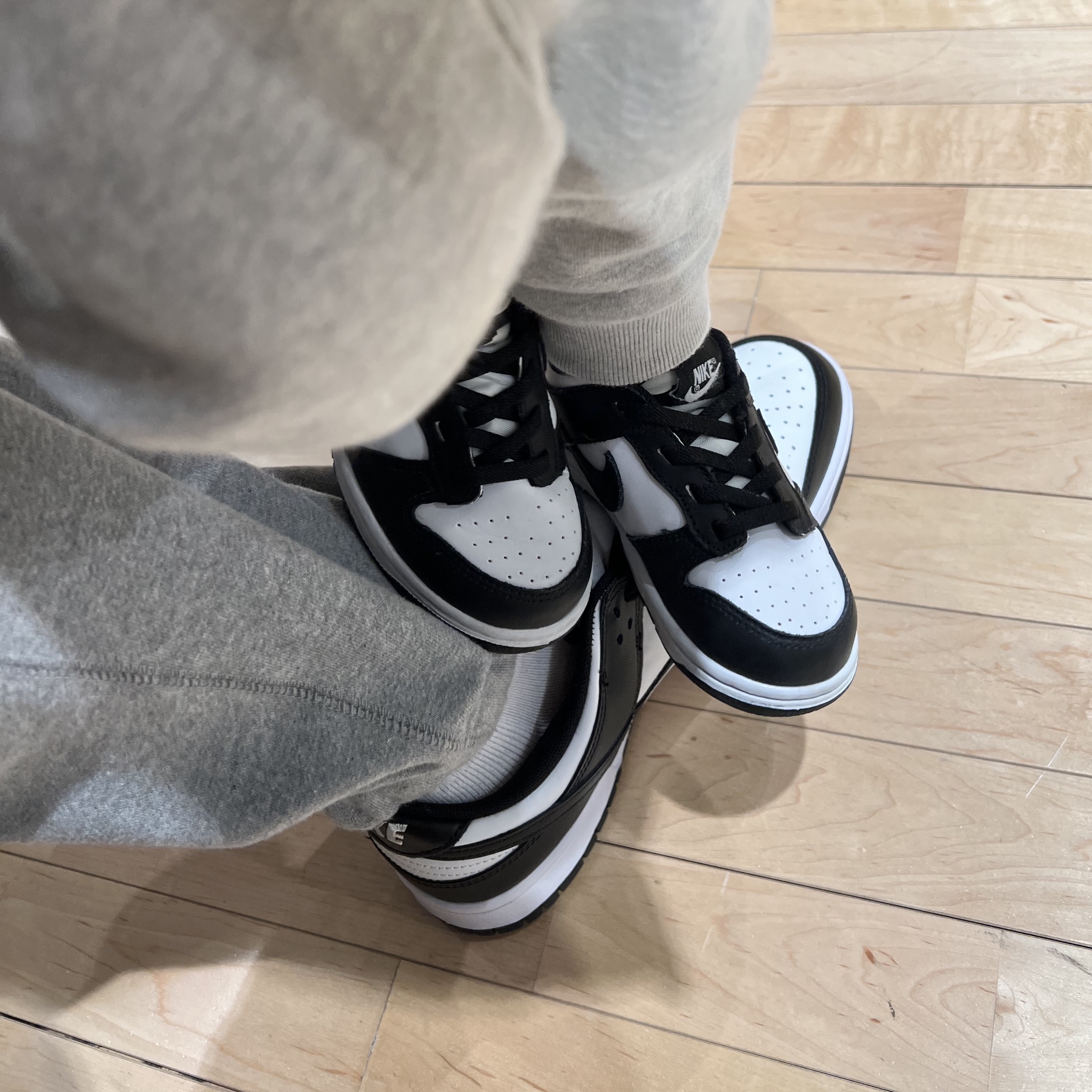 Nike Dunk Low Retro Black, (TD) Nike Dunk Low Black 착용 스타일