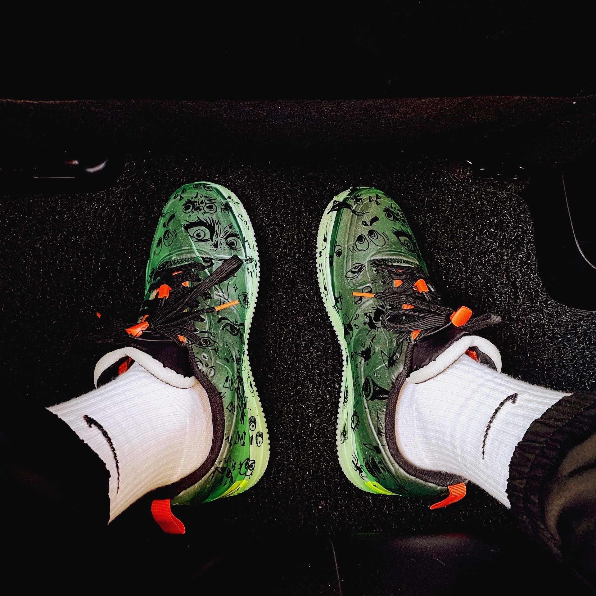 Nike Air Force 1 Low Experimental Halloween 착용 스타일
