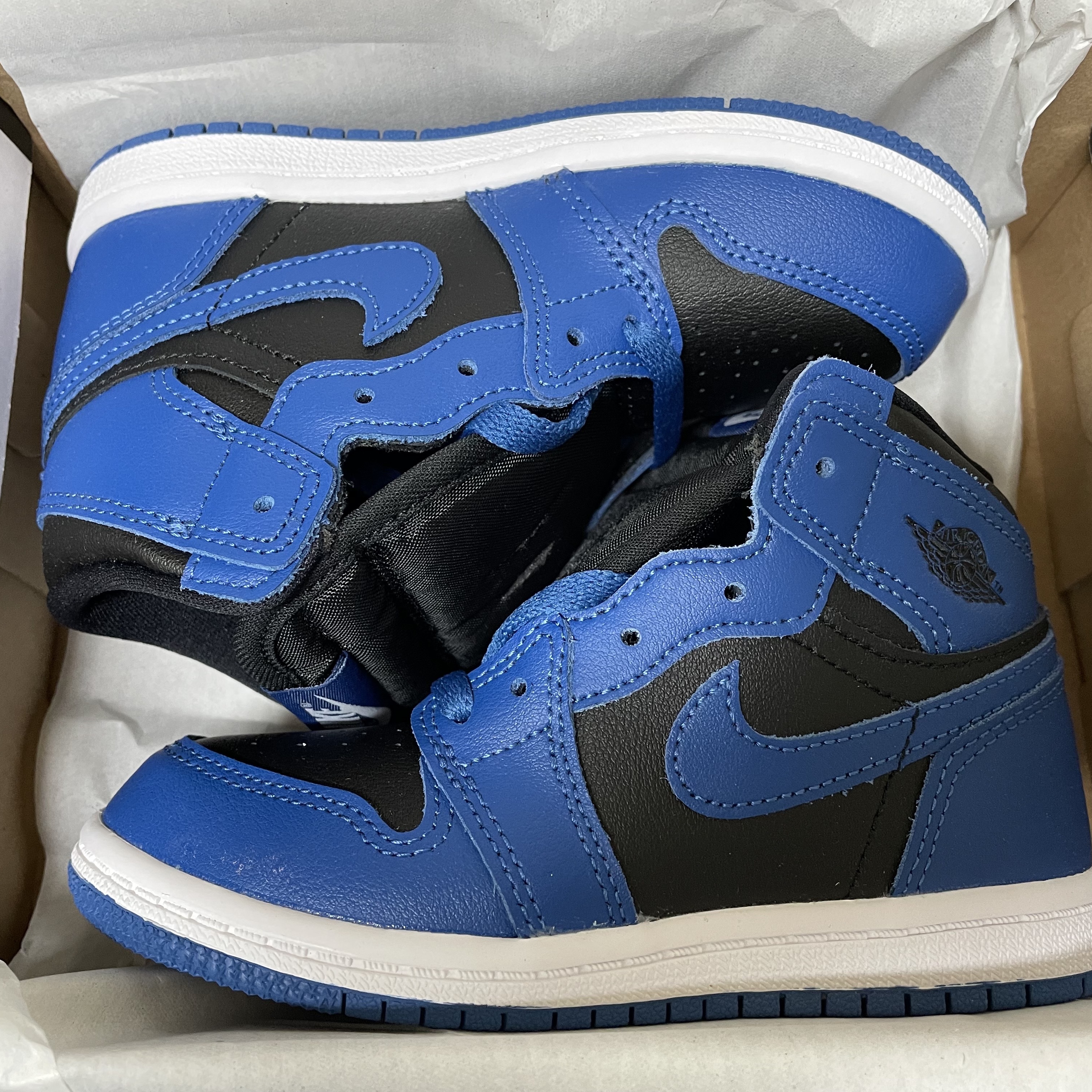 (TD) Jordan 1 Retro High OG Dark Marina Blue 착용 스타일 - 2