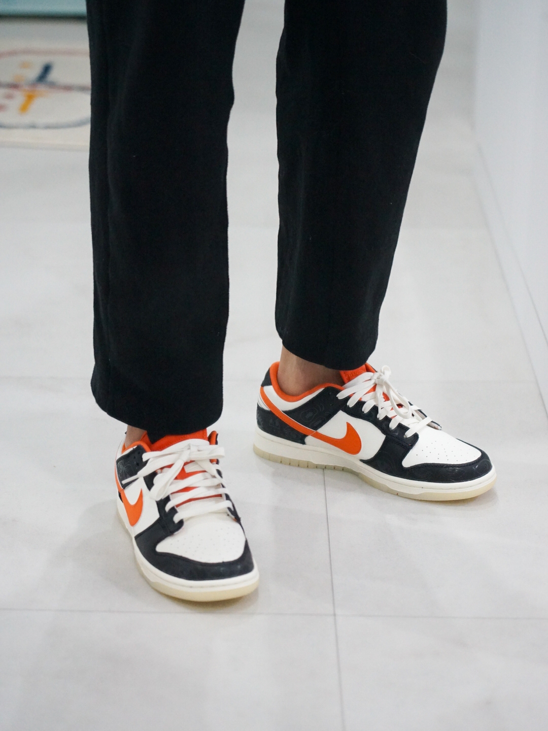 Nike Dunk Low Retro PRM Halloween 착용 스타일 - 3