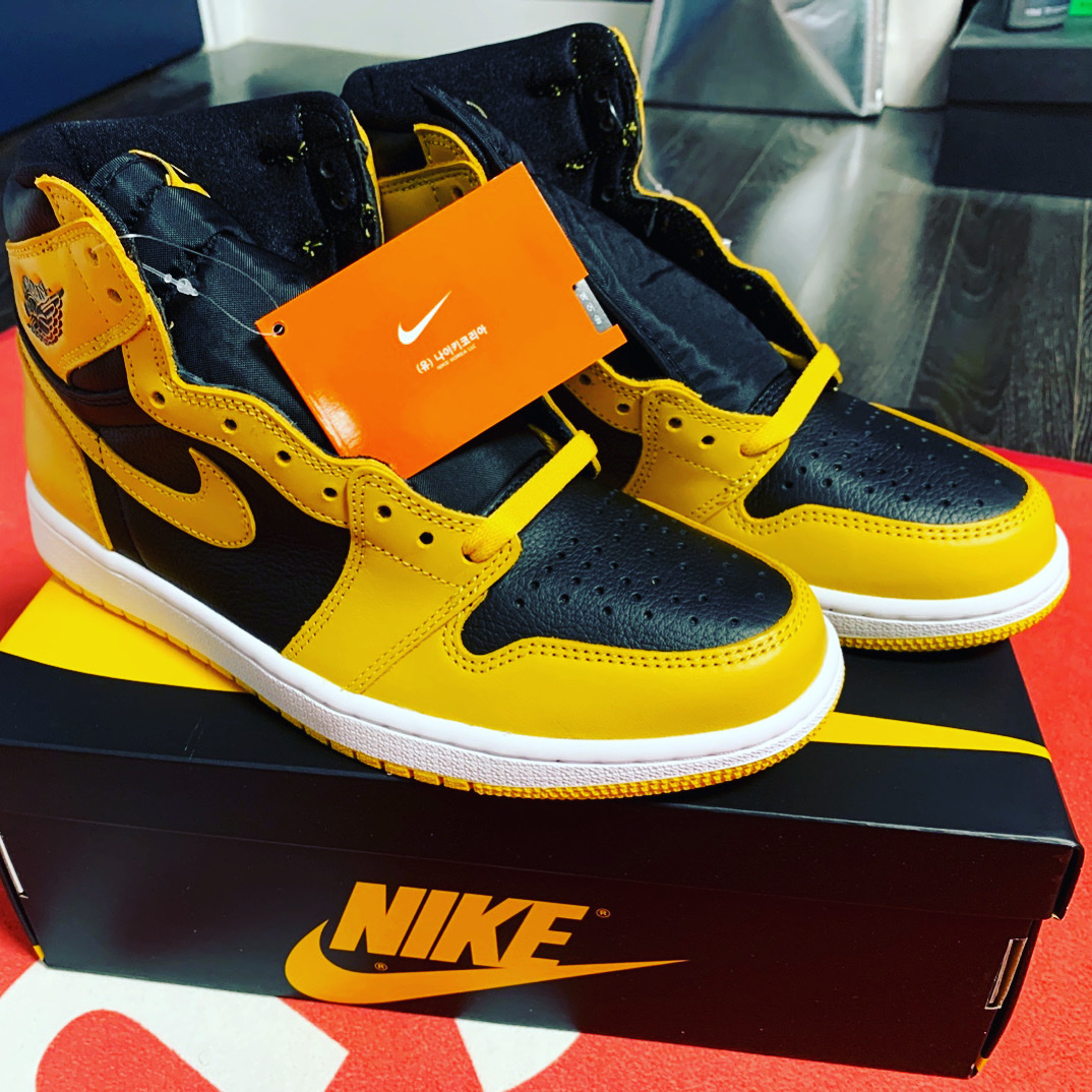 Jordan 1 Retro High OG Pollen 착용 스타일