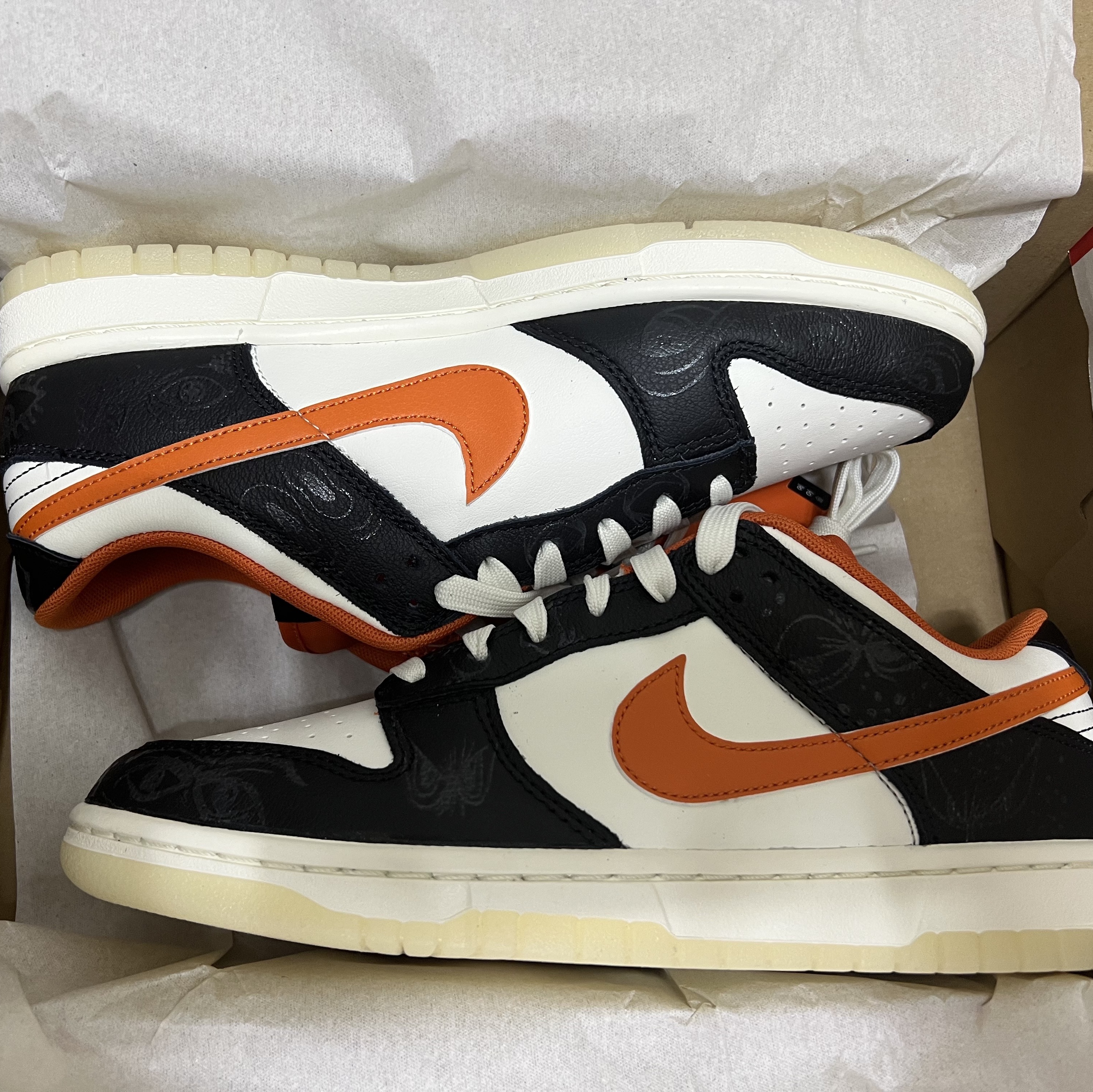 Nike Dunk Low Retro PRM Halloween 착용 스타일 - 2