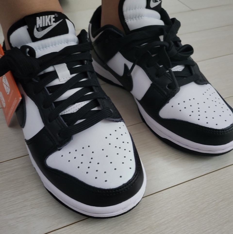 (W) Nike Dunk Low Black 착용 스타일
