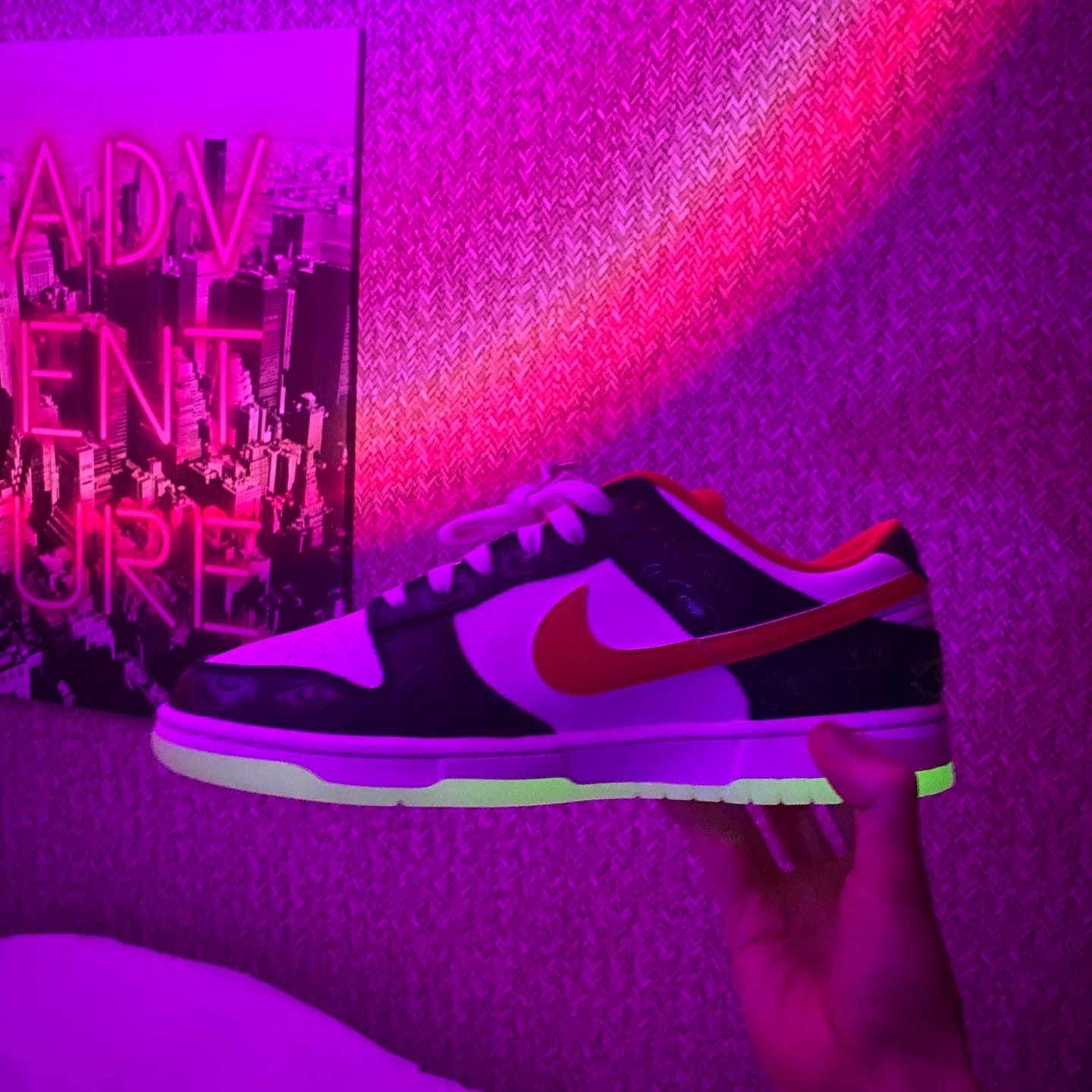 Nike Dunk Low Retro PRM Halloween 착용 스타일 - 2