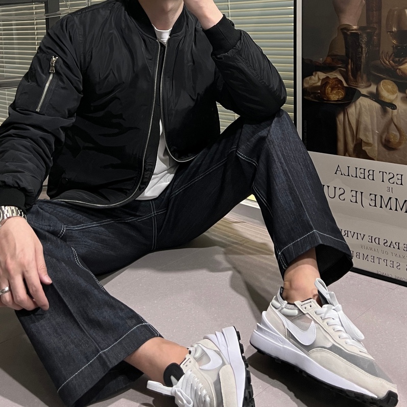 Nike Waffle One Infinite Lilac 착용 스타일