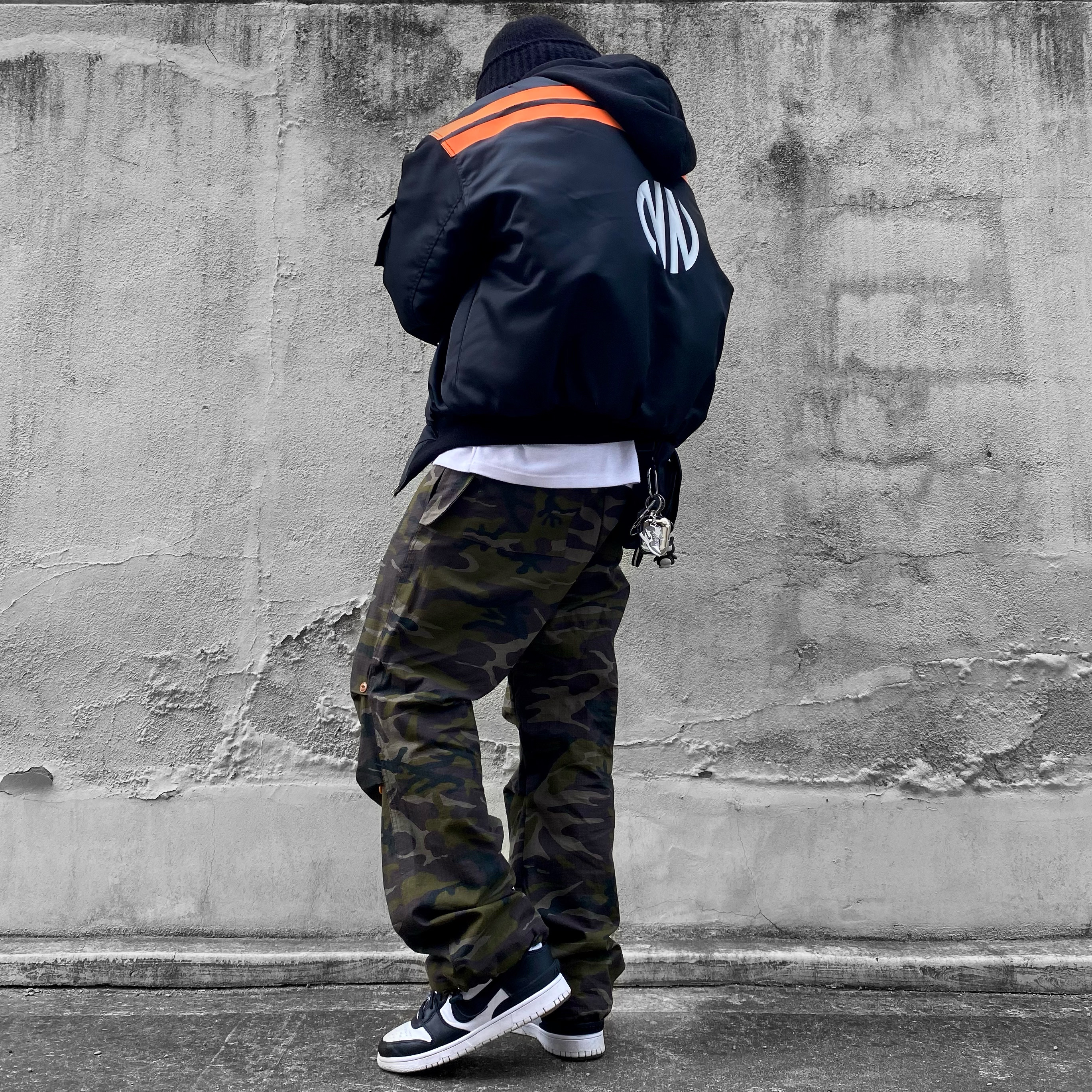 Nike x Ambush Dunk High Black 착용 스타일 - 2
