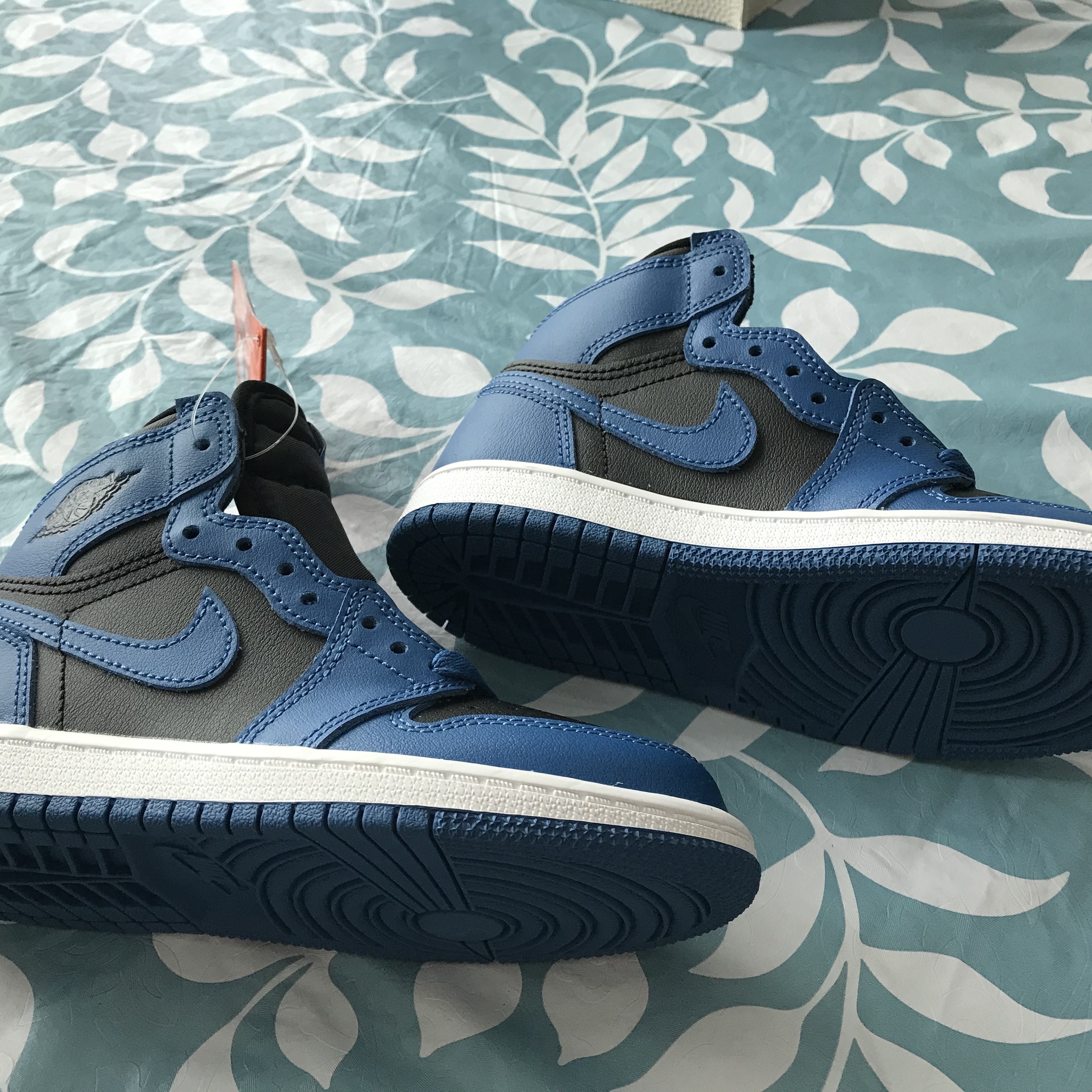 (PS) Jordan 1 Retro High OG Dark Marina Blue 착용 스타일 - 2