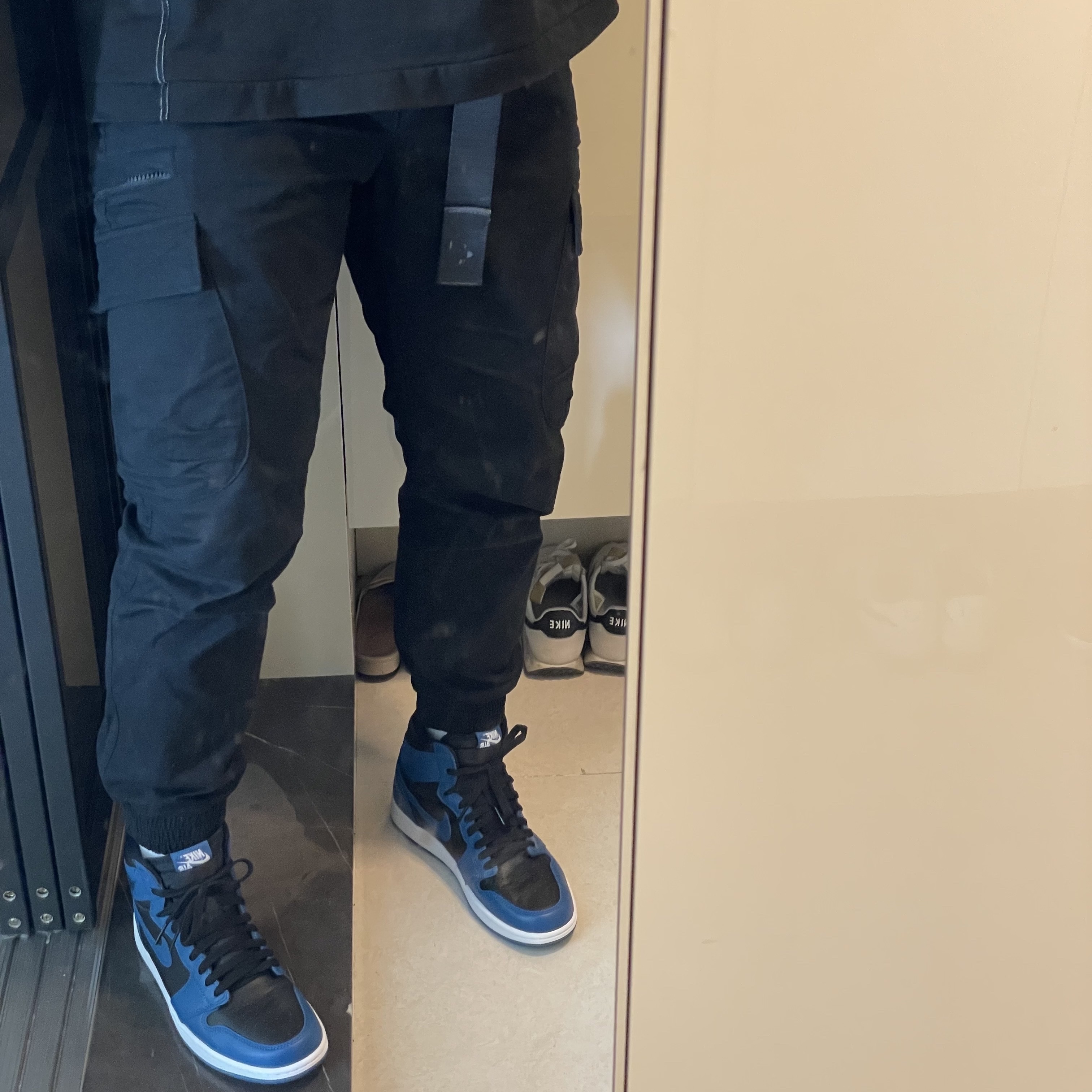 Jordan 1 Retro High OG Dark Marina Blue 착용 스타일
