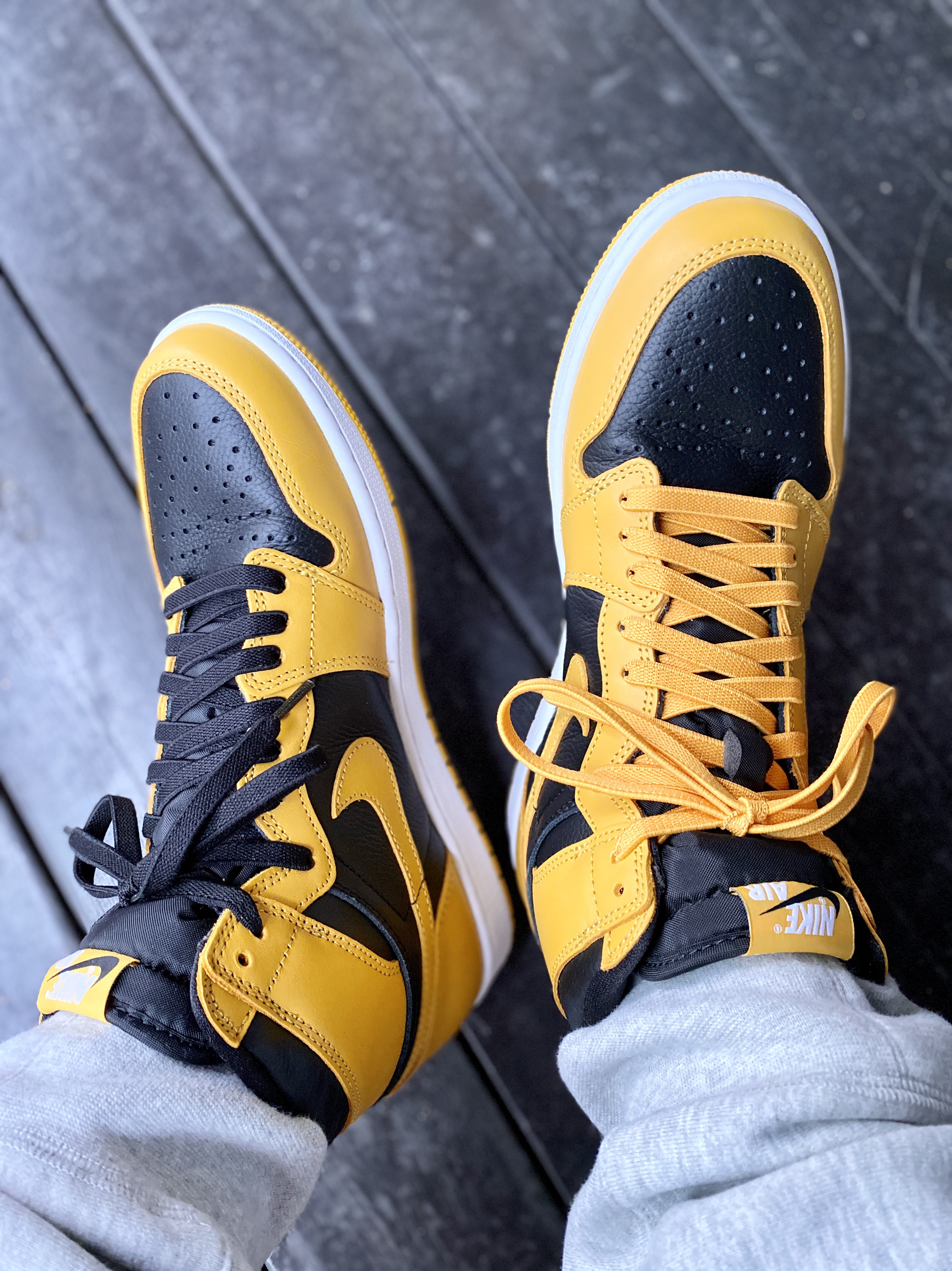 Jordan 1 Retro High OG Pollen 착용 스타일