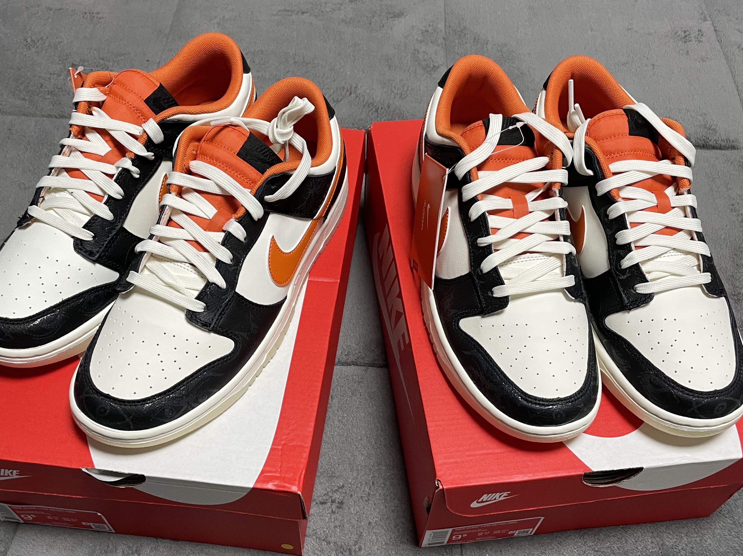 Nike Dunk Low Retro PRM Halloween 착용 스타일