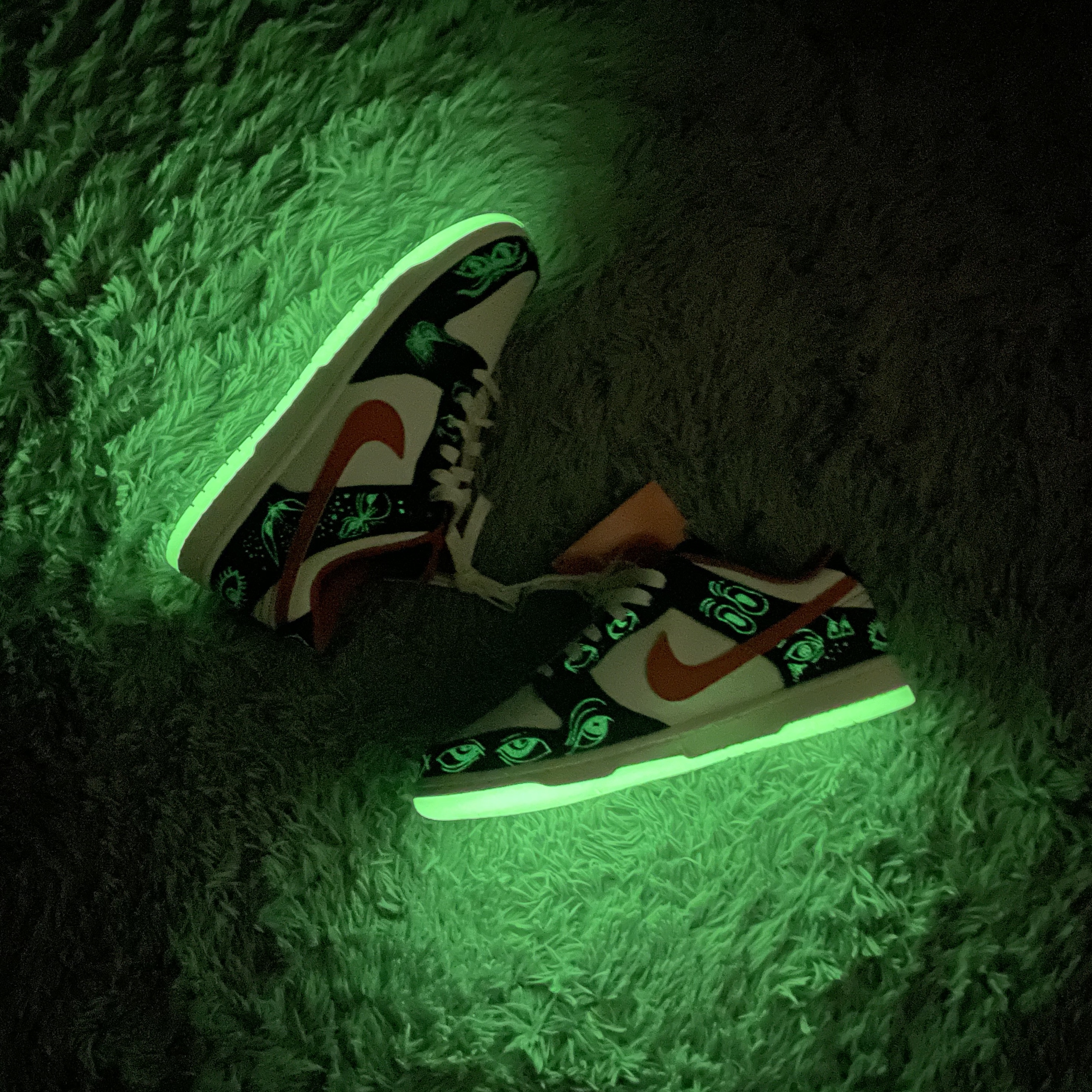 Nike Dunk Low Retro PRM Halloween 착용 스타일