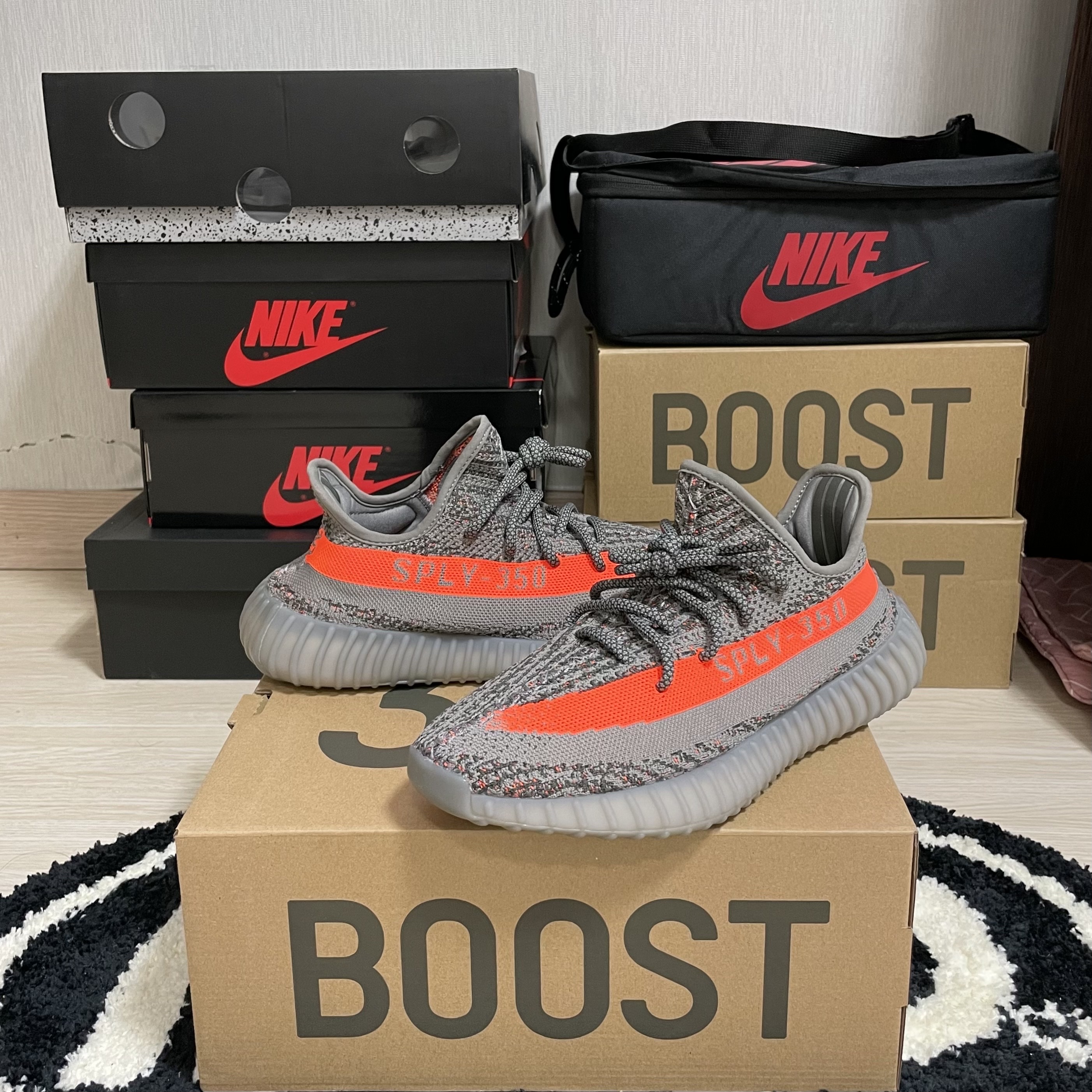 Adidas Yeezy Boost 350 V2 Beluga - Reflective 착용 스타일 - 3