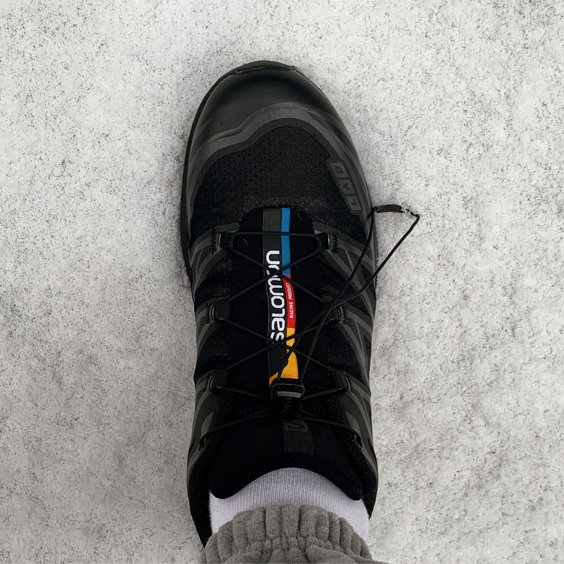 Salomon XT-6 ADV Black 착용 스타일