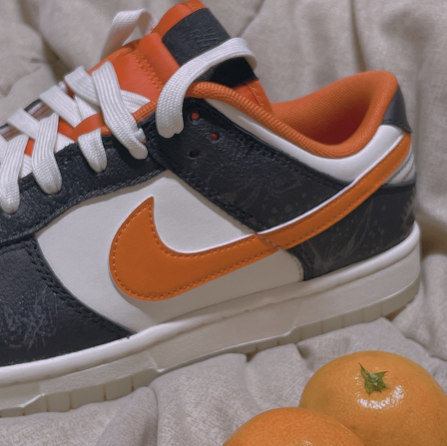 Nike Dunk Low Retro PRM Halloween, (GS) Nike Dunk Low PRM Halloween 착용 스타일