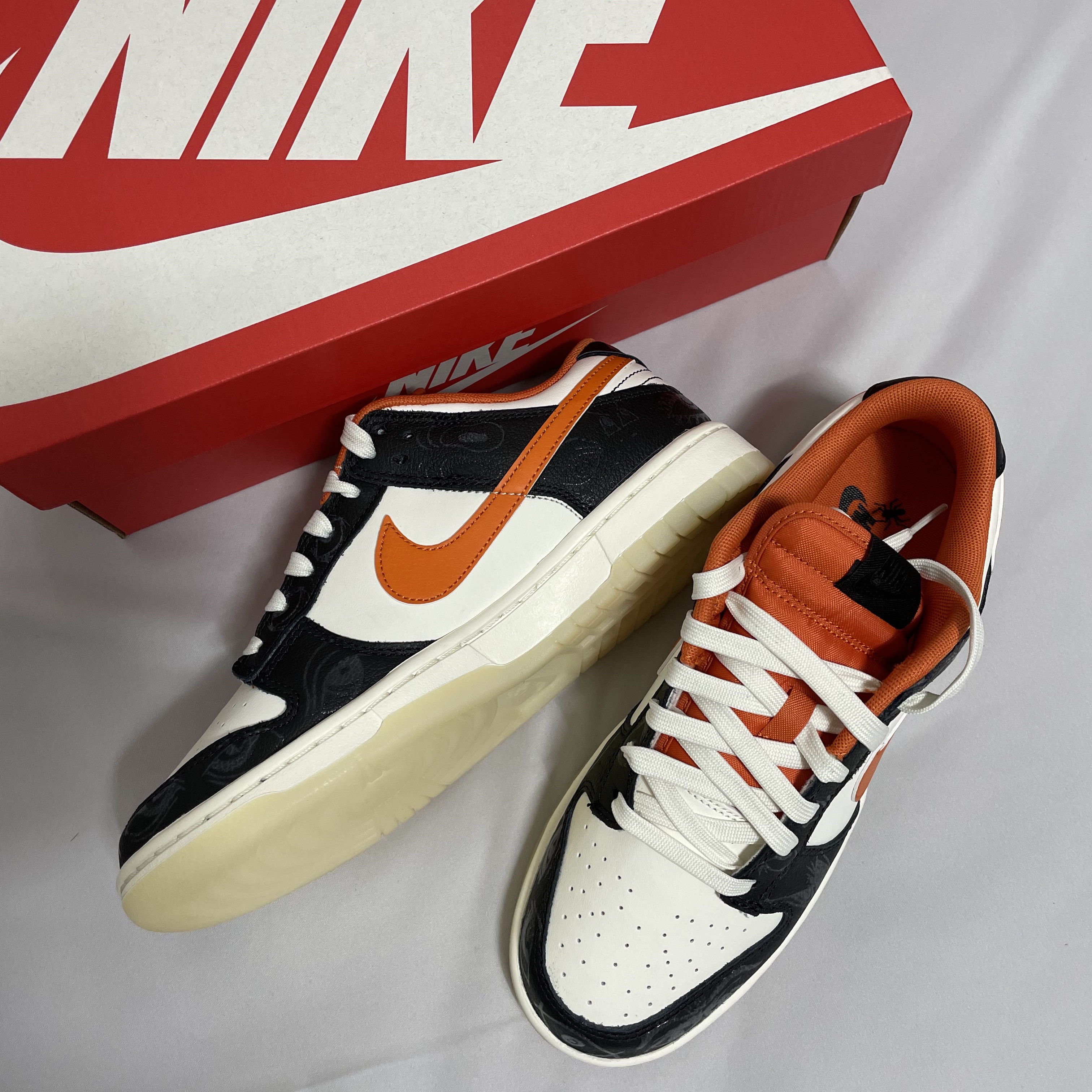 Nike Dunk Low Retro PRM Halloween 착용 스타일 - 1