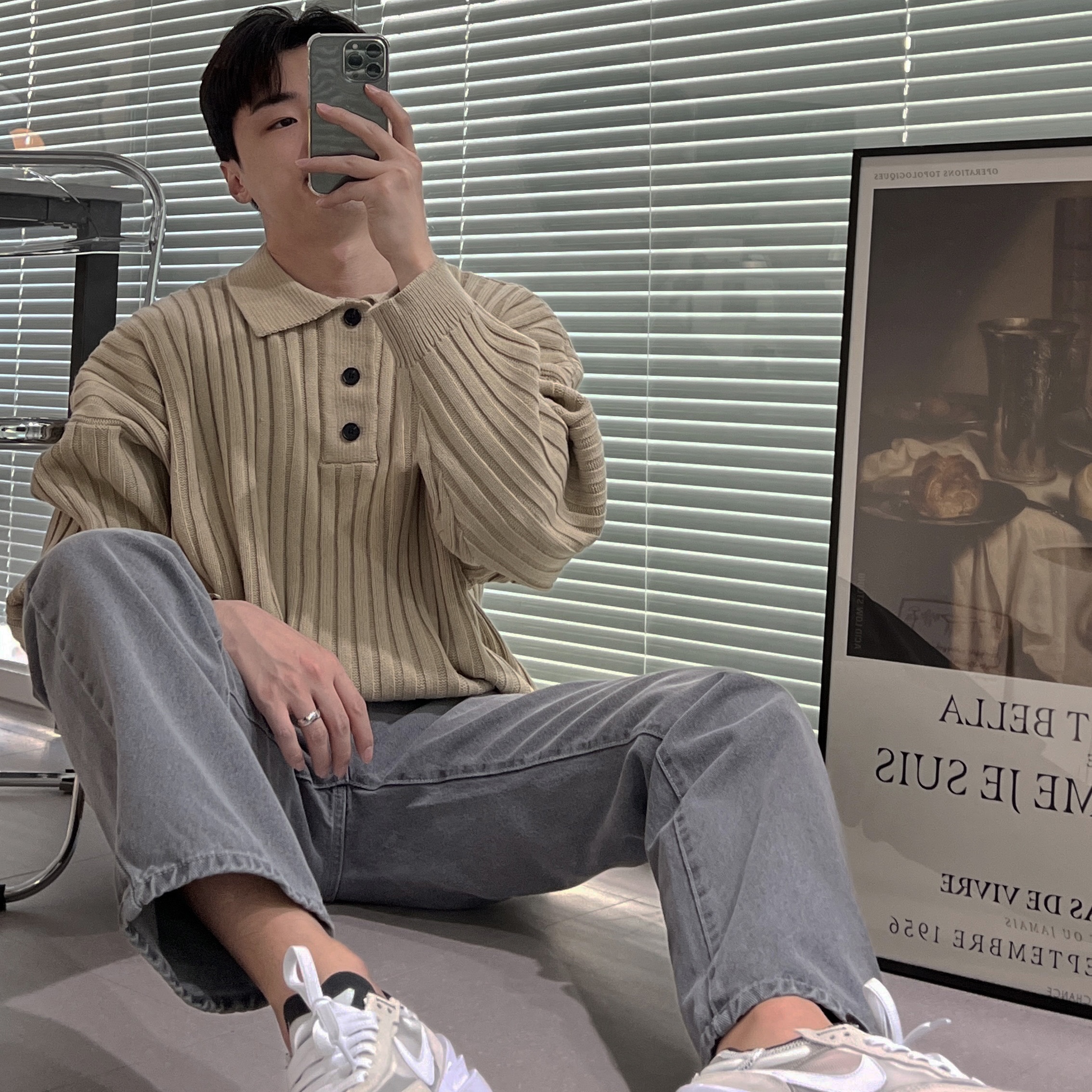 Nike Waffle One Infinite Lilac 착용 스타일 - 1